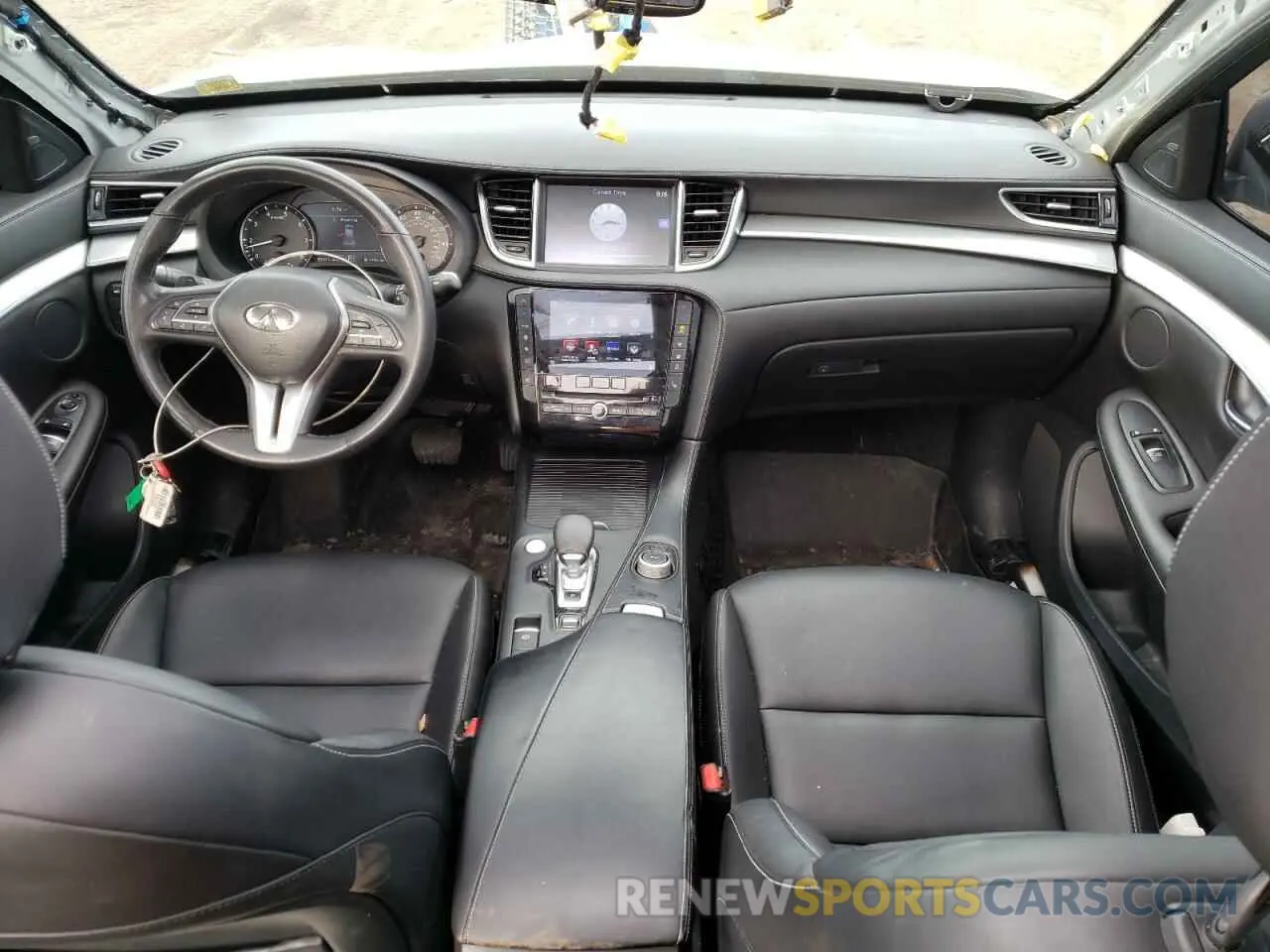 8 Photograph of a damaged car 3PCAJ5M36KF148256 INFINITI QX50 2019