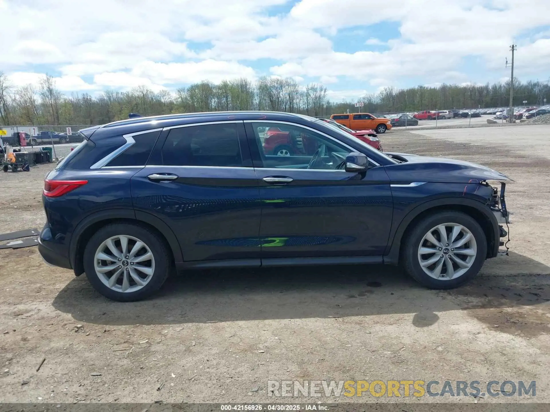 14 Photograph of a damaged car 3PCAJ5M37KF116903 INFINITI QX50 2019