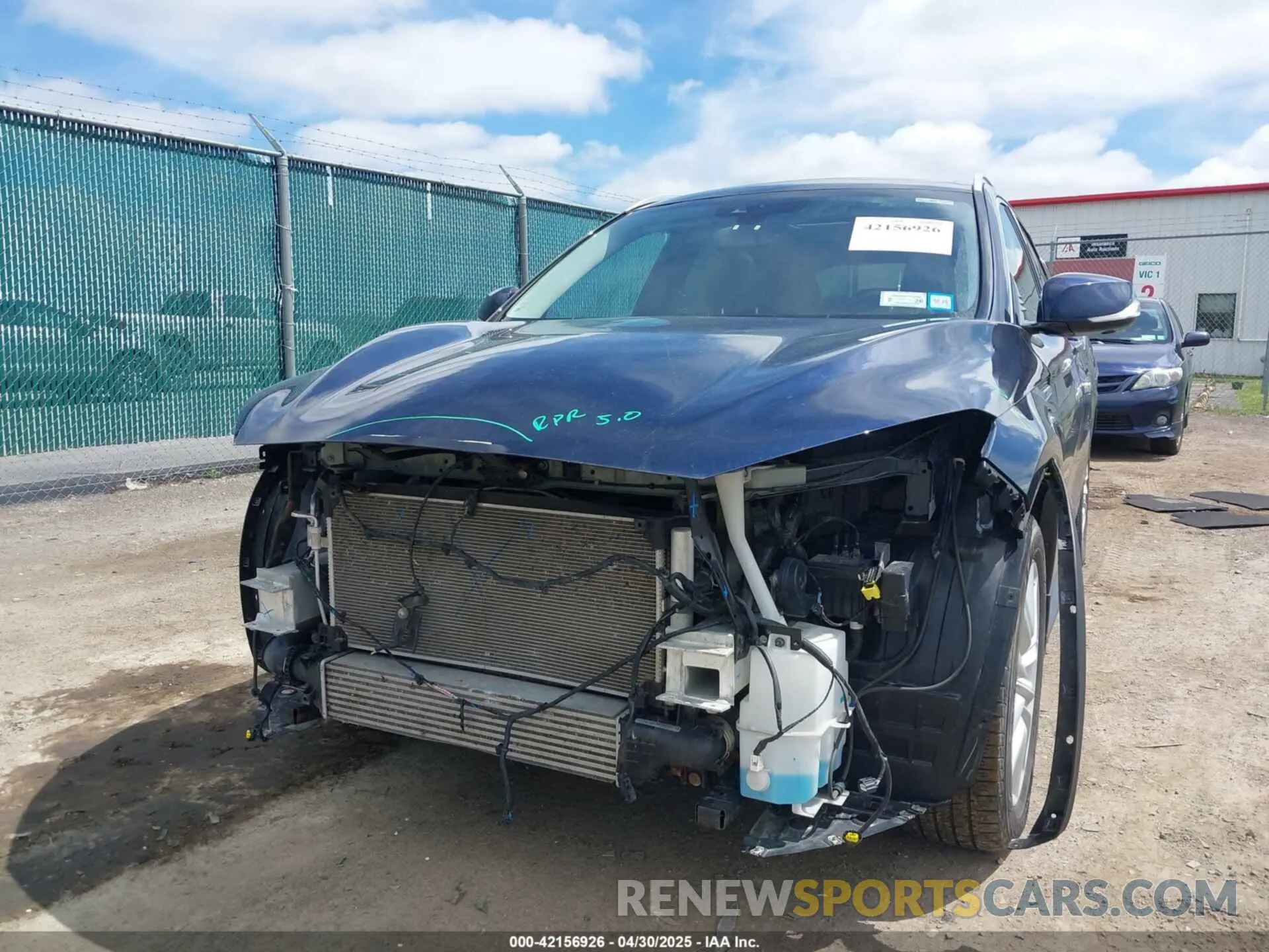 6 Photograph of a damaged car 3PCAJ5M37KF116903 INFINITI QX50 2019