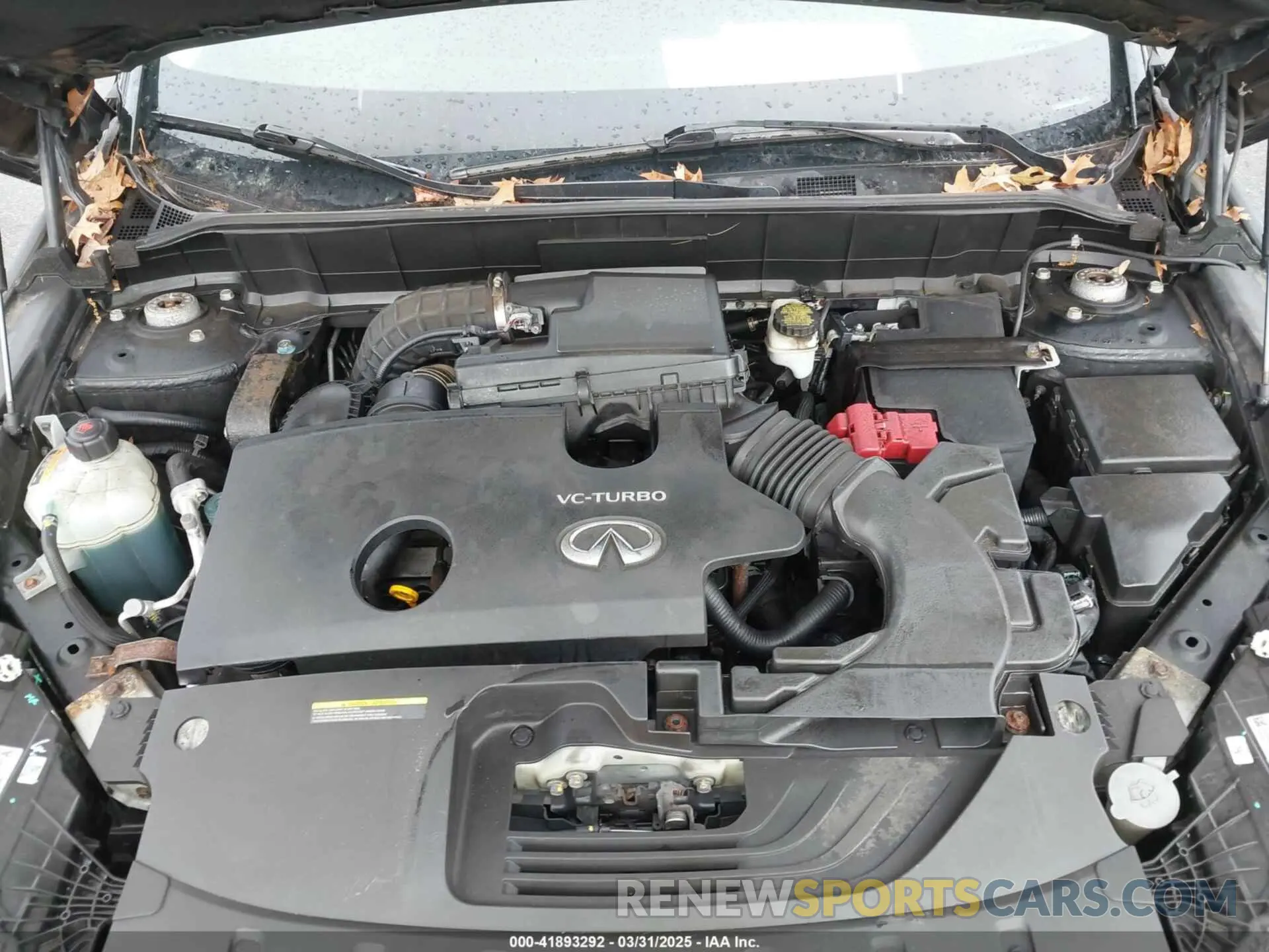 10 Photograph of a damaged car 3PCAJ5M37KF120899 INFINITI QX50 2019
