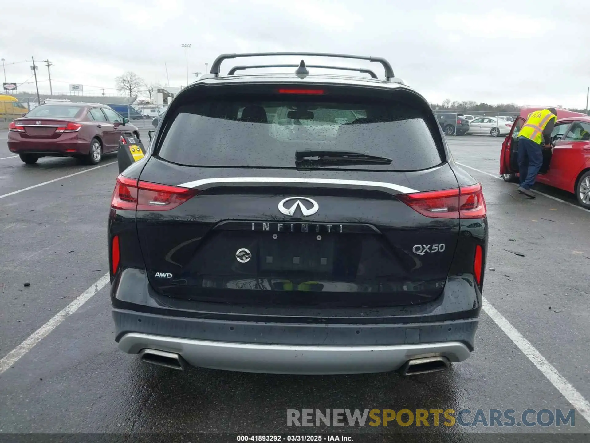 16 Photograph of a damaged car 3PCAJ5M37KF120899 INFINITI QX50 2019
