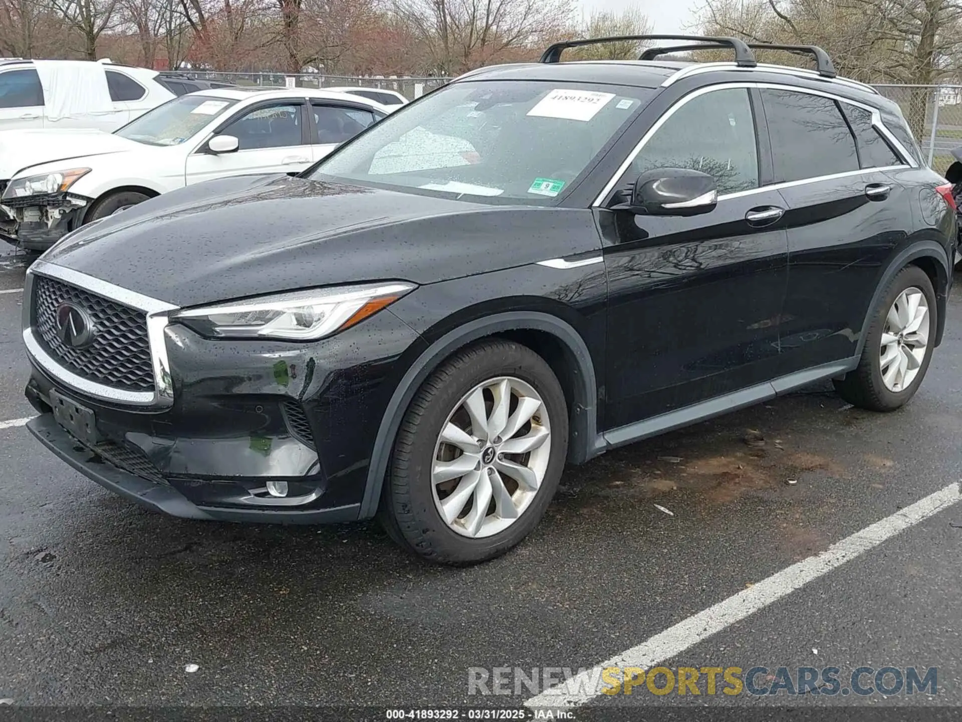 2 Photograph of a damaged car 3PCAJ5M37KF120899 INFINITI QX50 2019
