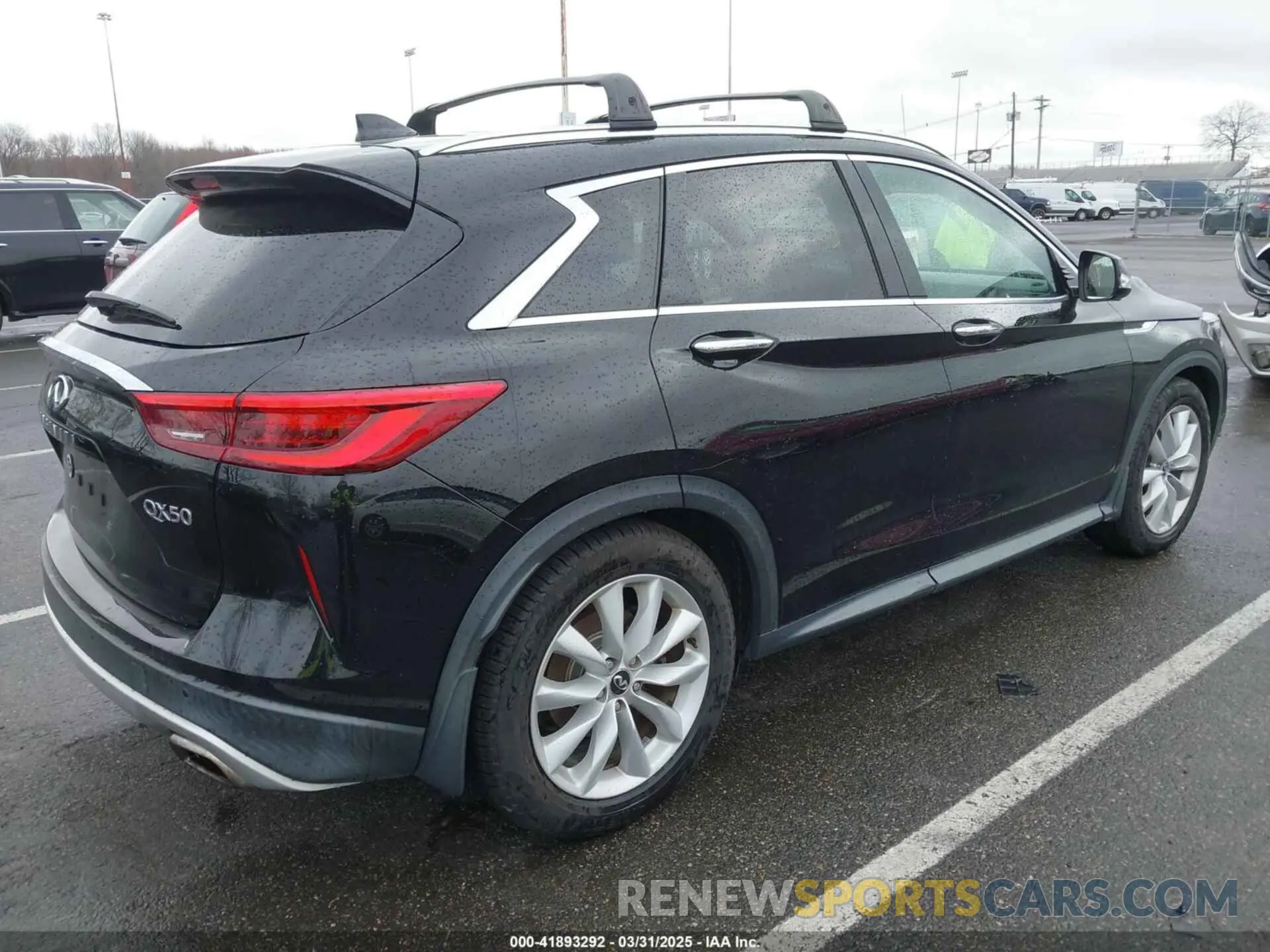 4 Photograph of a damaged car 3PCAJ5M37KF120899 INFINITI QX50 2019