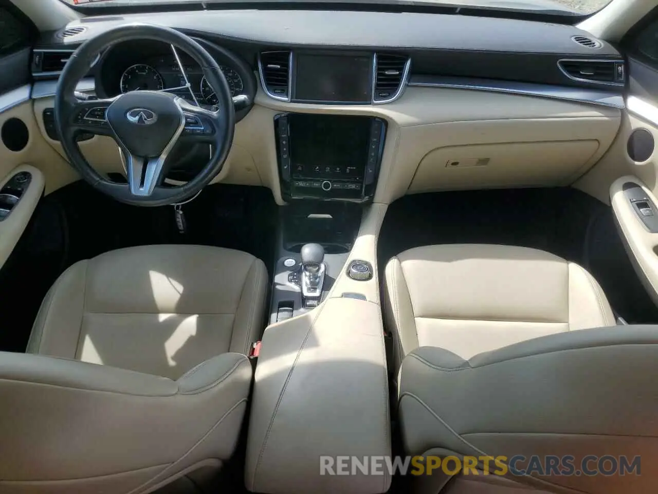 8 Photograph of a damaged car 3PCAJ5M37KF129859 INFINITI QX50 2019