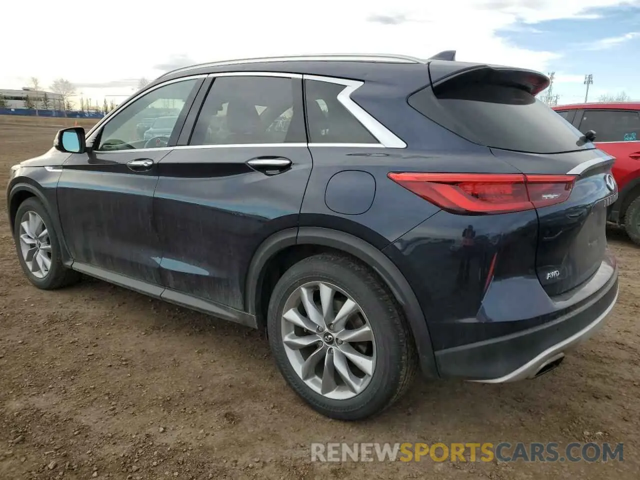 2 Photograph of a damaged car 3PCAJ5M37KF141851 INFINITI QX50 2019