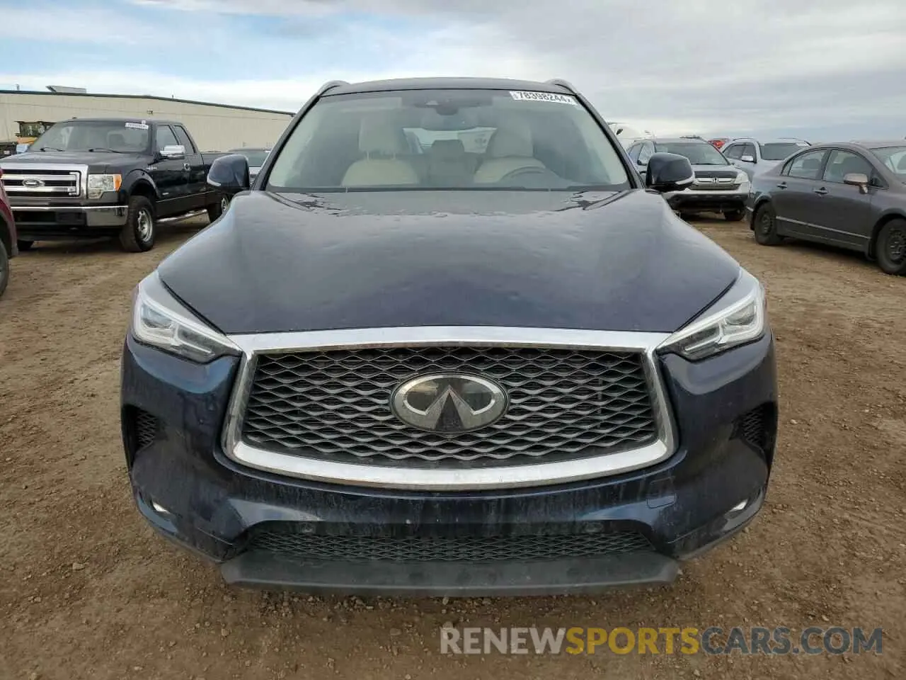 5 Photograph of a damaged car 3PCAJ5M37KF141851 INFINITI QX50 2019