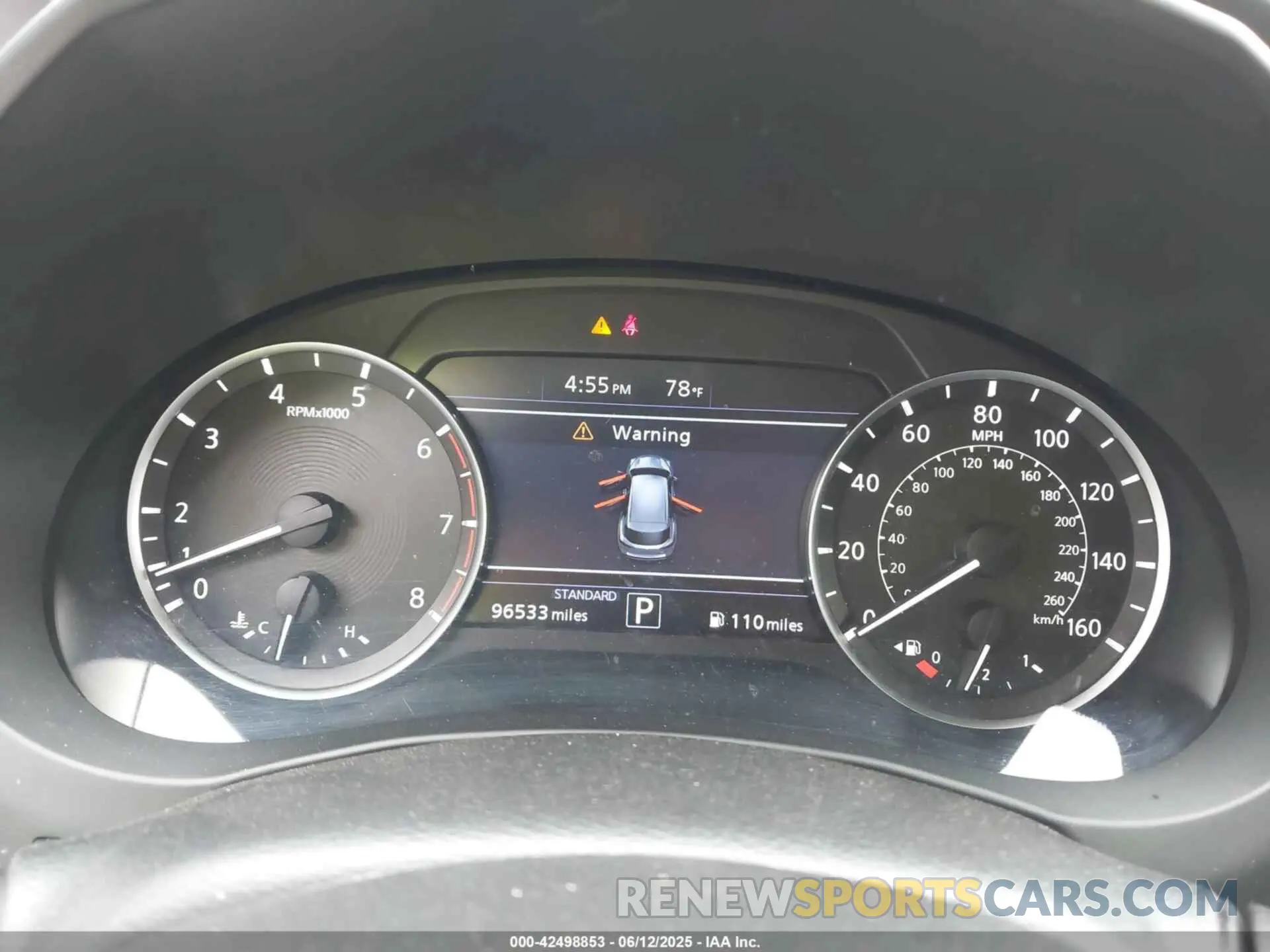 7 Photograph of a damaged car 3PCAJ5M38KF116098 INFINITI QX50 2019