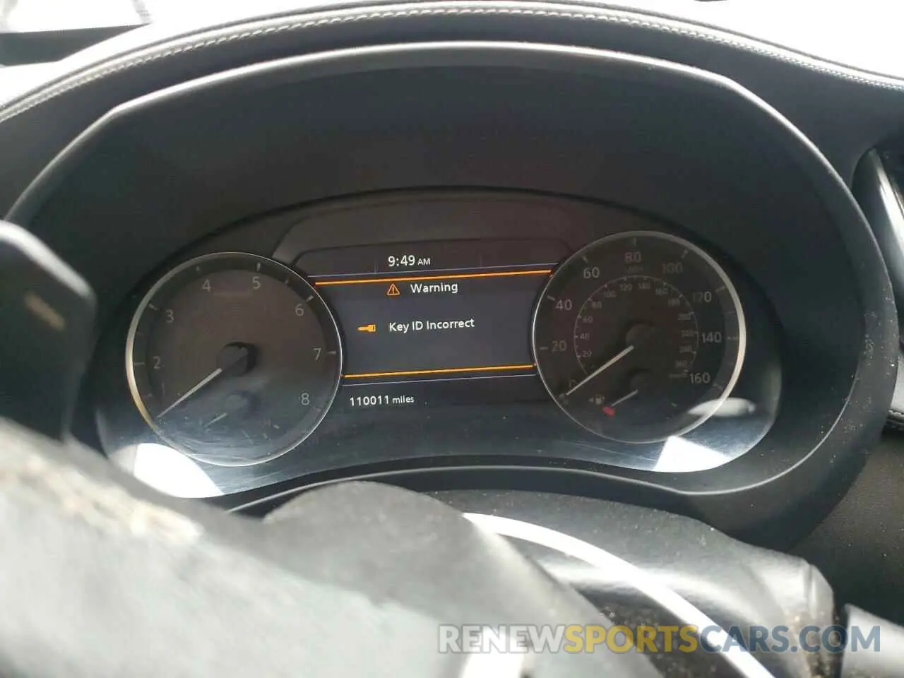 9 Photograph of a damaged car 3PCAJ5M38KF117820 INFINITI QX50 2019