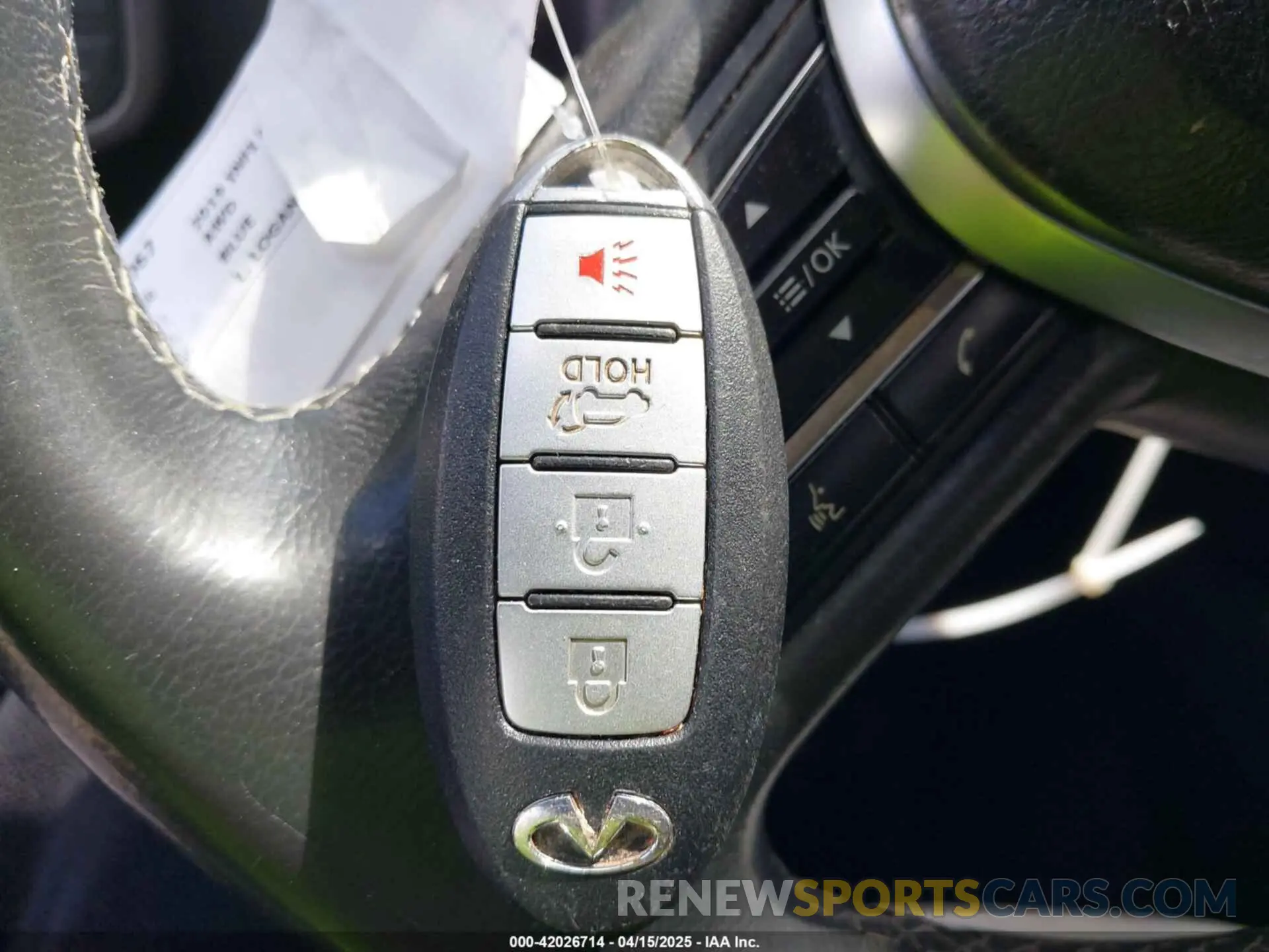 11 Photograph of a damaged car 3PCAJ5M38KF129899 INFINITI QX50 2019