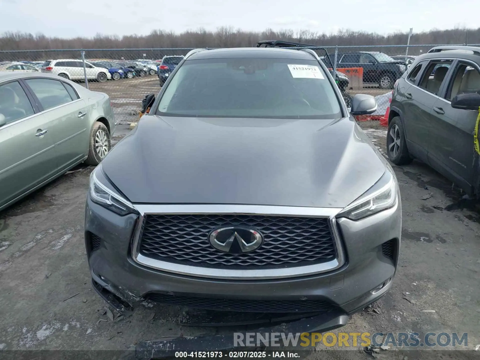 12 Photograph of a damaged car 3PCAJ5M38KF138733 INFINITI QX50 2019