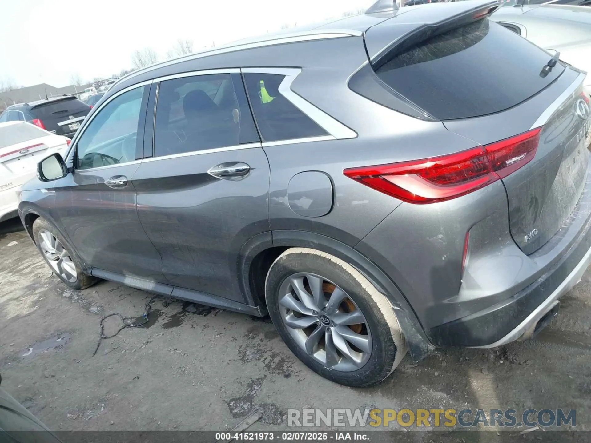 14 Photograph of a damaged car 3PCAJ5M38KF138733 INFINITI QX50 2019