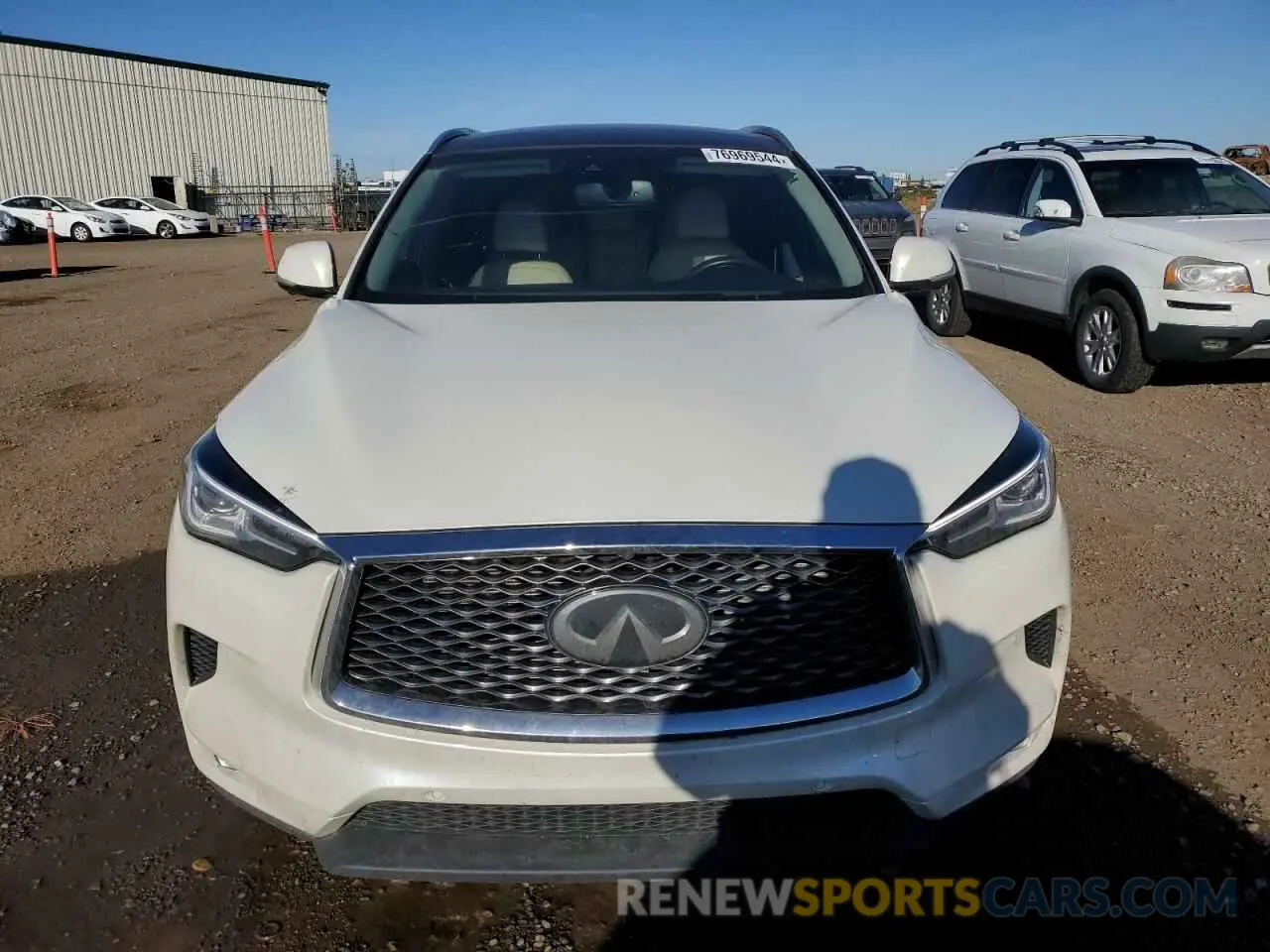5 Photograph of a damaged car 3PCAJ5M38KF146735 INFINITI QX50 2019