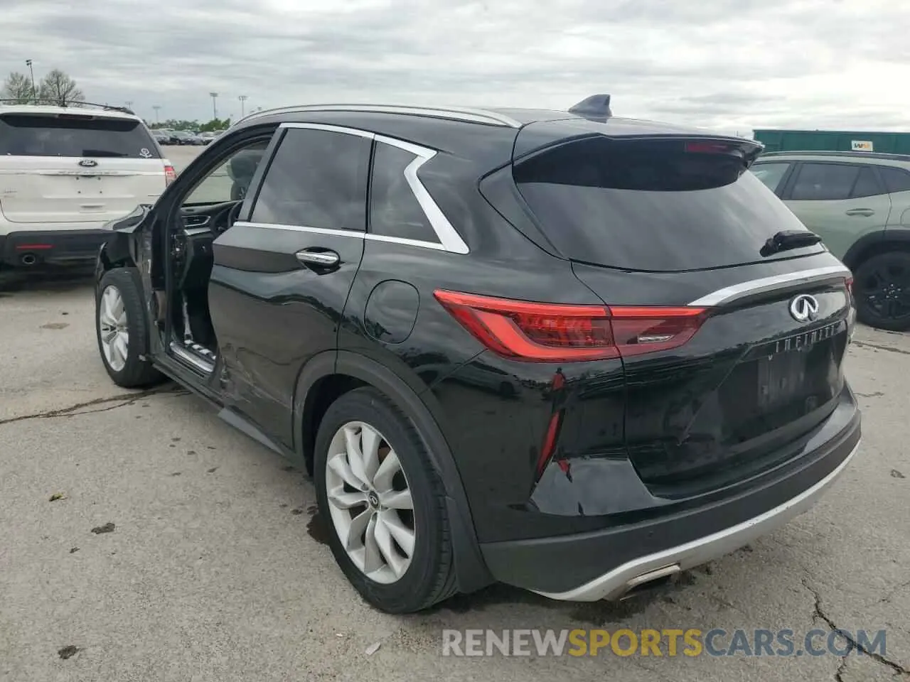 2 Photograph of a damaged car 3PCAJ5M39KF104462 INFINITI QX50 2019