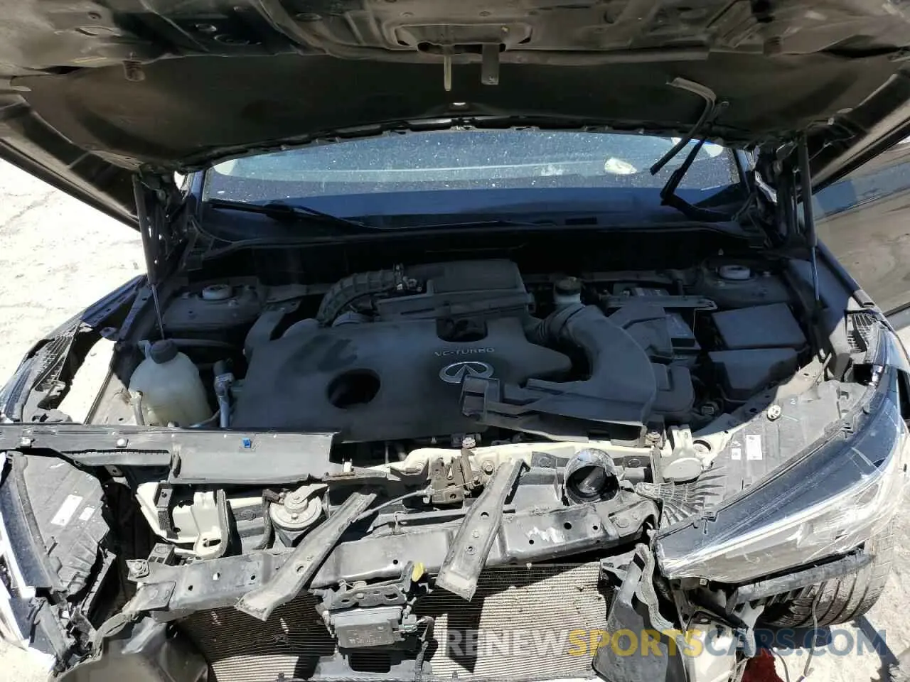 12 Photograph of a damaged car 3PCAJ5M39KF115669 INFINITI QX50 2019