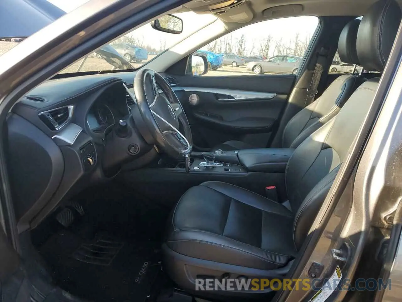 7 Photograph of a damaged car 3PCAJ5M39KF117065 INFINITI QX50 2019