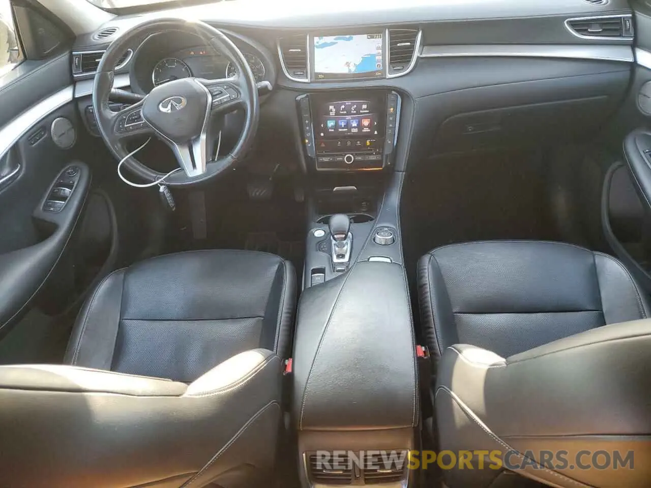 8 Photograph of a damaged car 3PCAJ5M39KF117065 INFINITI QX50 2019