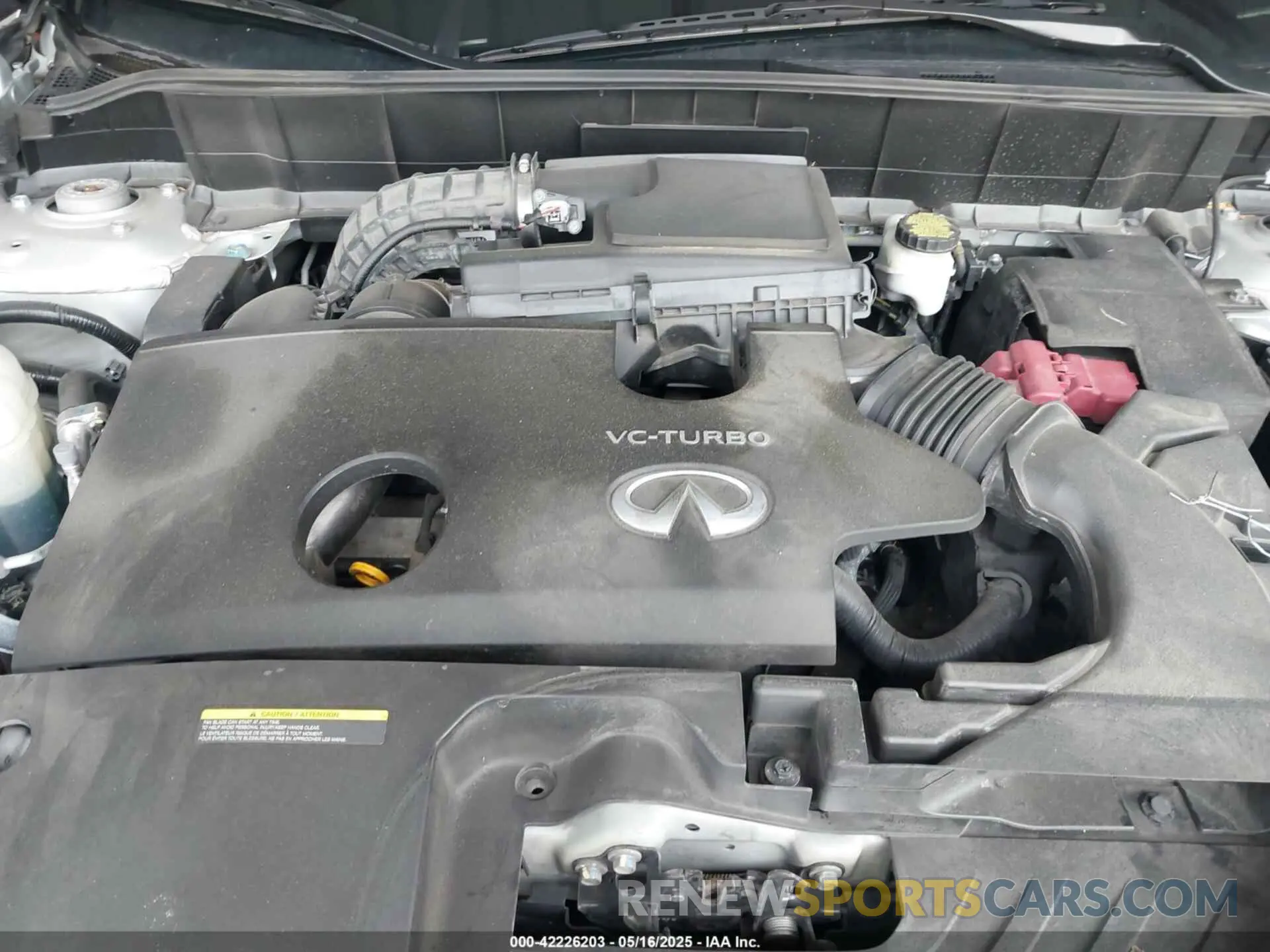 10 Photograph of a damaged car 3PCAJ5M39KF132911 INFINITI QX50 2019