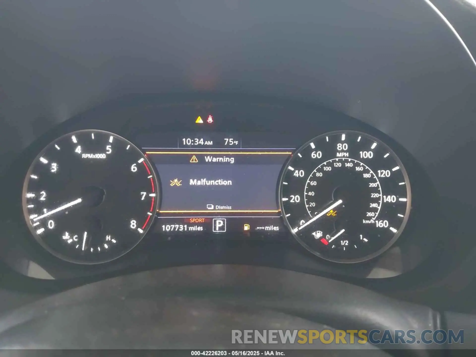7 Photograph of a damaged car 3PCAJ5M39KF132911 INFINITI QX50 2019