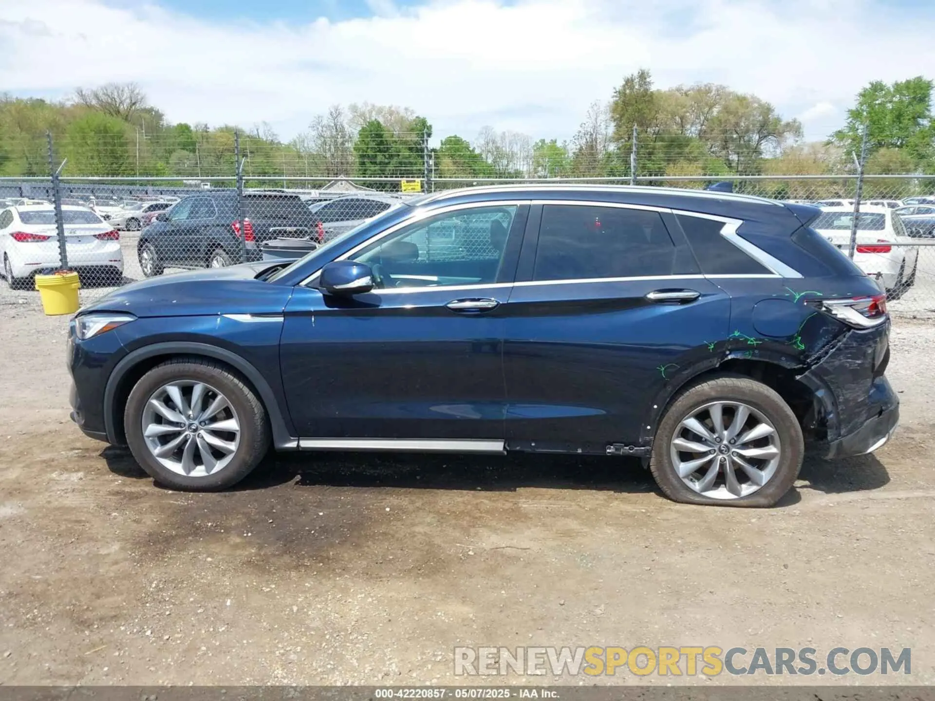 14 Photograph of a damaged car 3PCAJ5M39KF143567 INFINITI QX50 2019