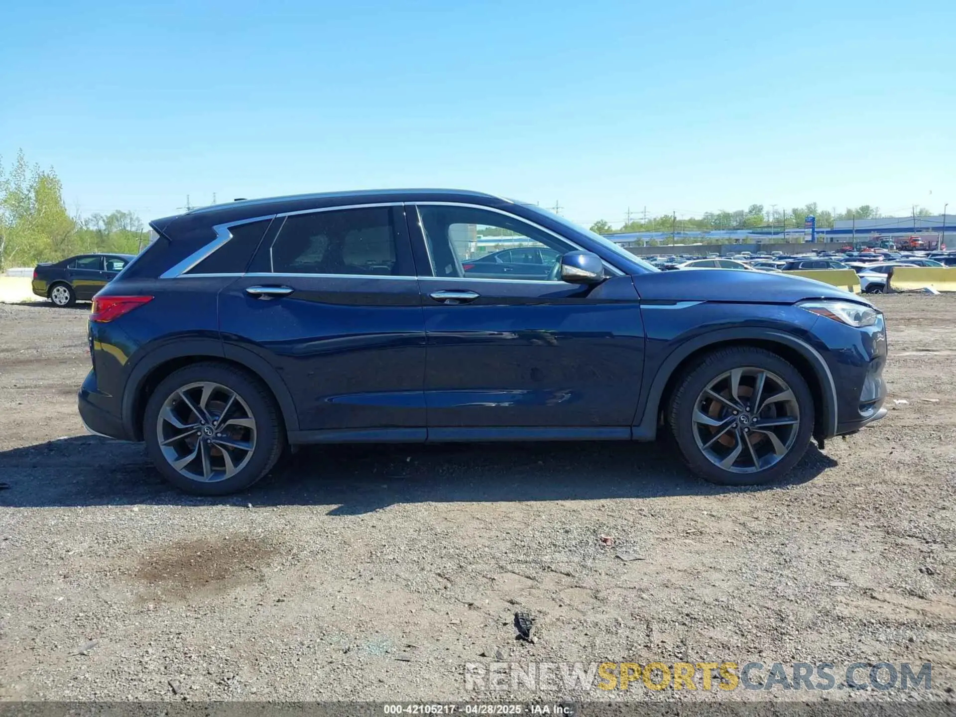13 Photograph of a damaged car 3PCAJ5M3XKF100419 INFINITI QX50 2019