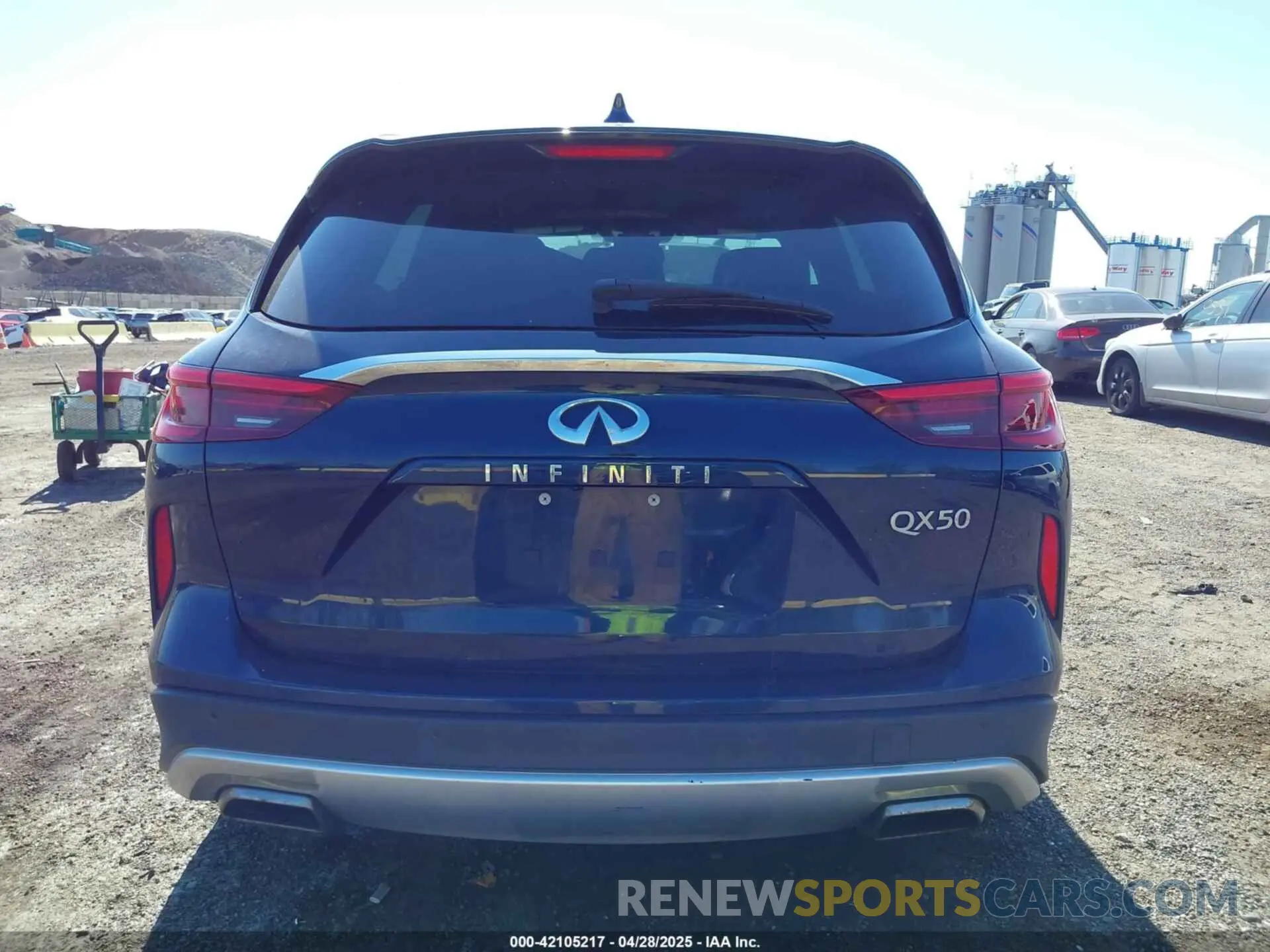 16 Photograph of a damaged car 3PCAJ5M3XKF100419 INFINITI QX50 2019