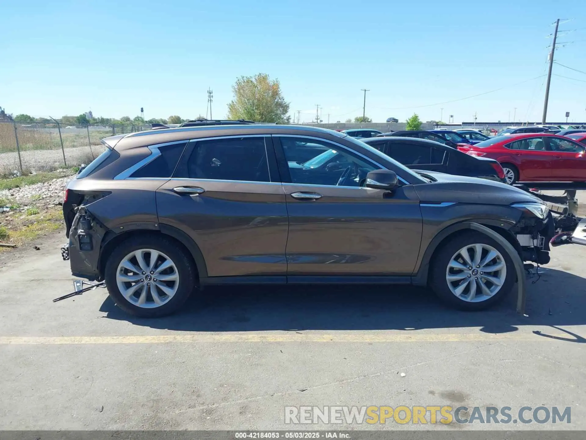 13 Photograph of a damaged car 3PCAJ5M3XKF107256 INFINITI QX50 2019