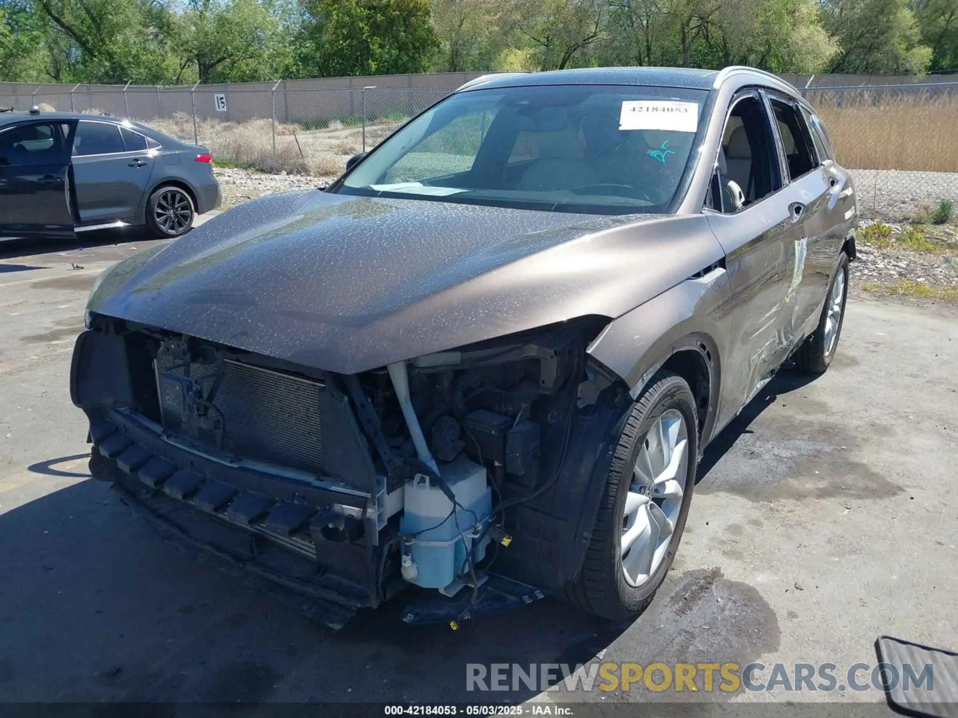 6 Photograph of a damaged car 3PCAJ5M3XKF107256 INFINITI QX50 2019