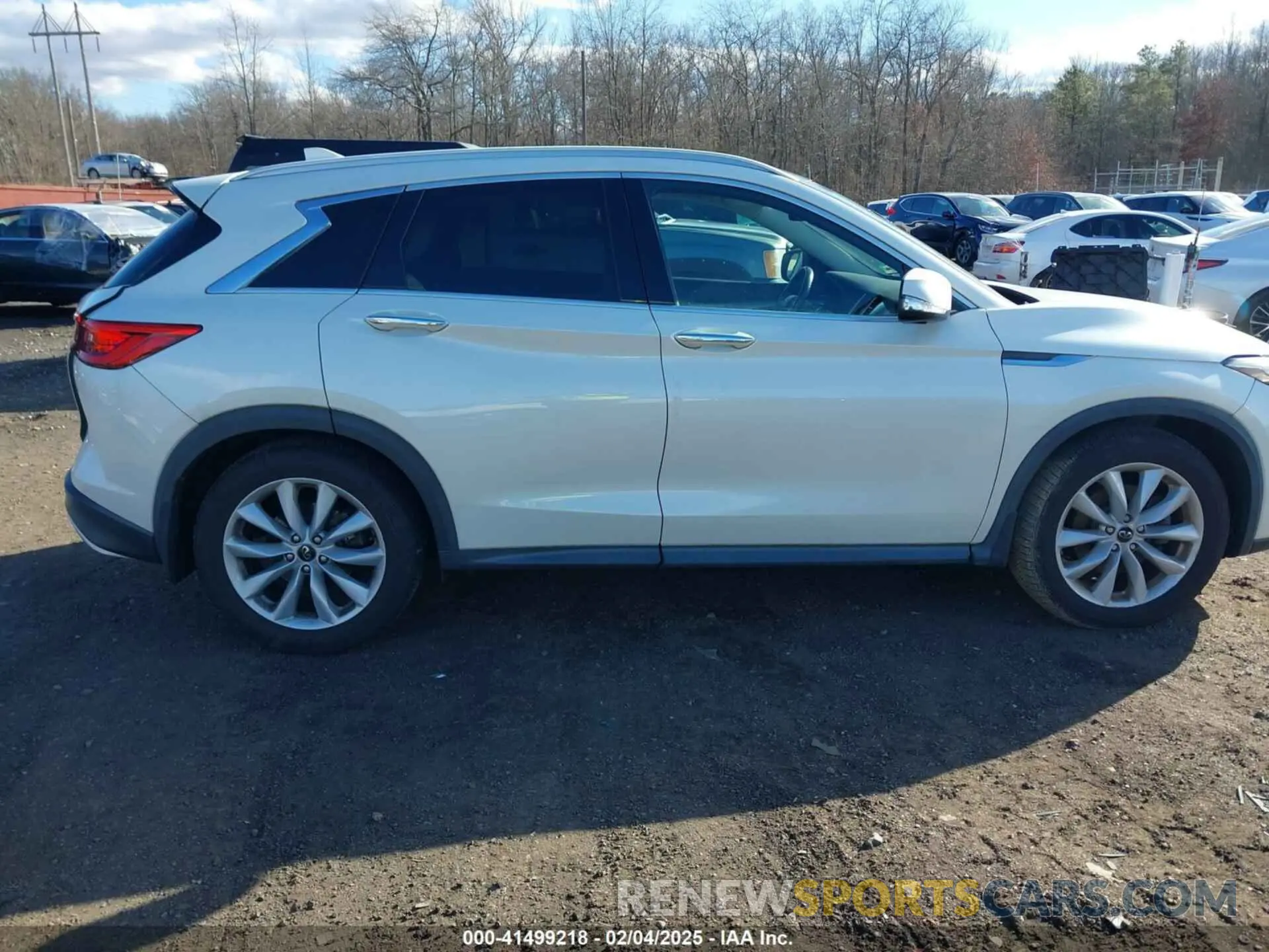 13 Photograph of a damaged car 3PCAJ5M3XKF111873 INFINITI QX50 2019