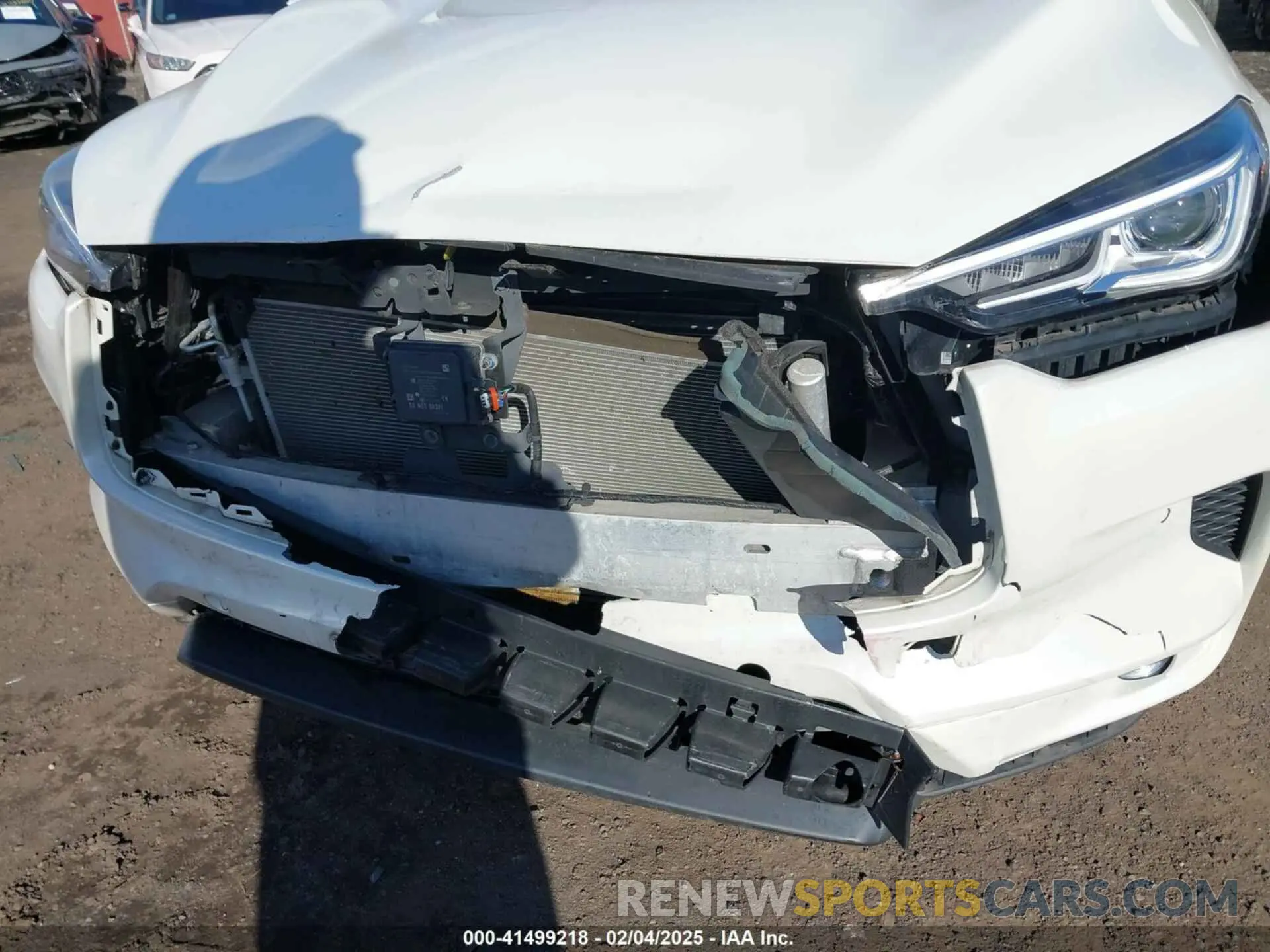 6 Photograph of a damaged car 3PCAJ5M3XKF111873 INFINITI QX50 2019