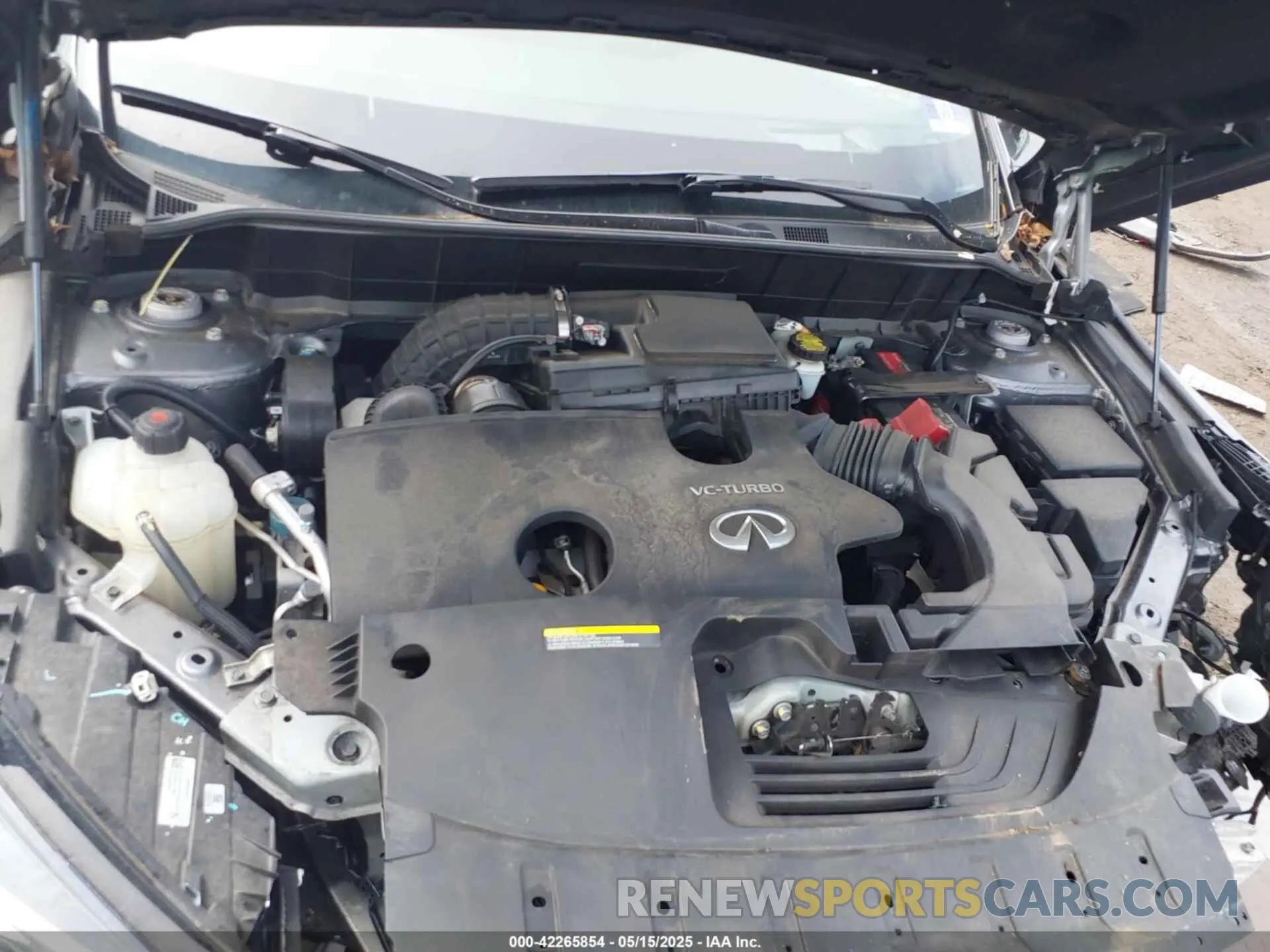 10 Photograph of a damaged car 3PCAJ5M3XKF114787 INFINITI QX50 2019