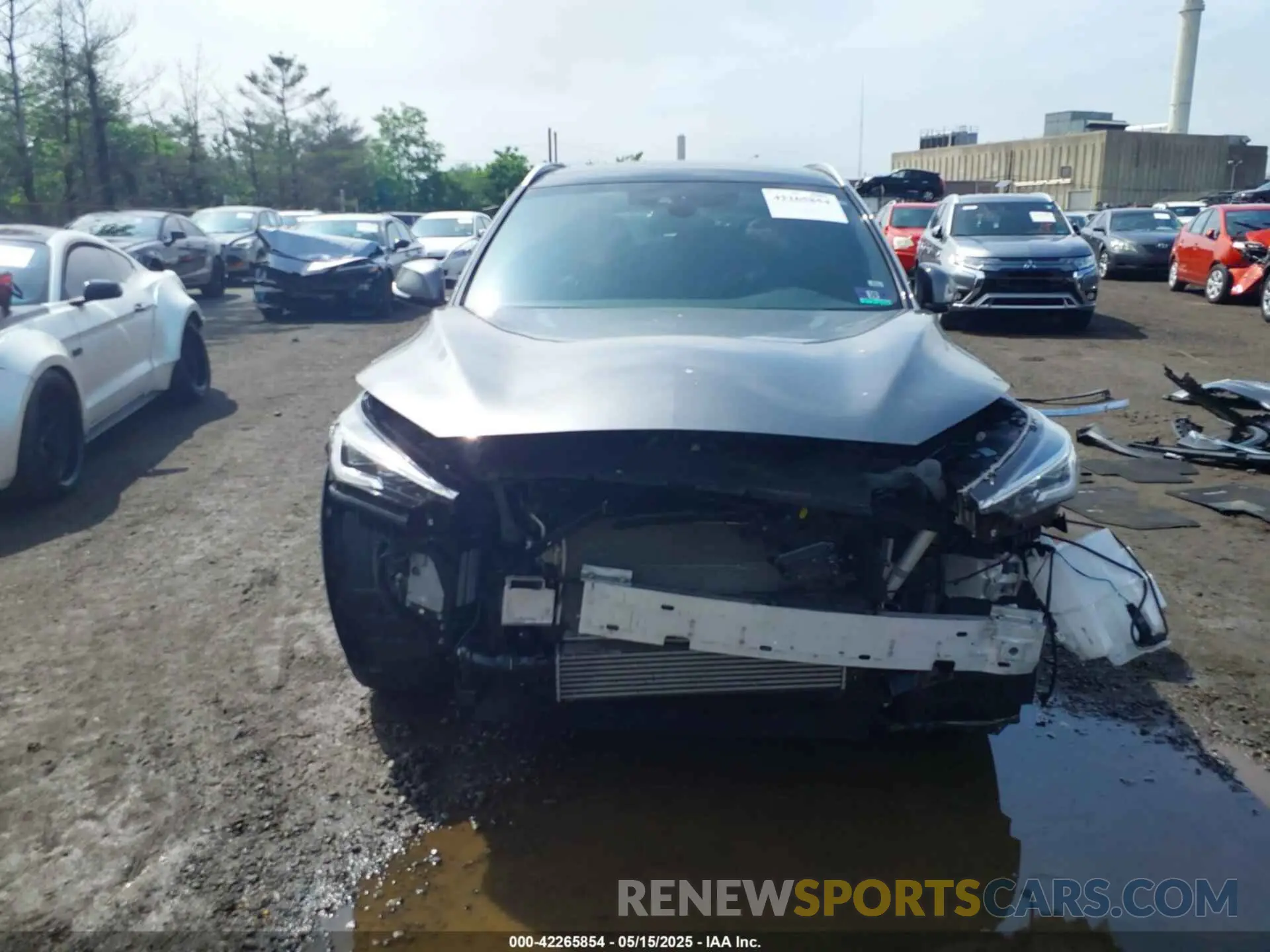 6 Photograph of a damaged car 3PCAJ5M3XKF114787 INFINITI QX50 2019