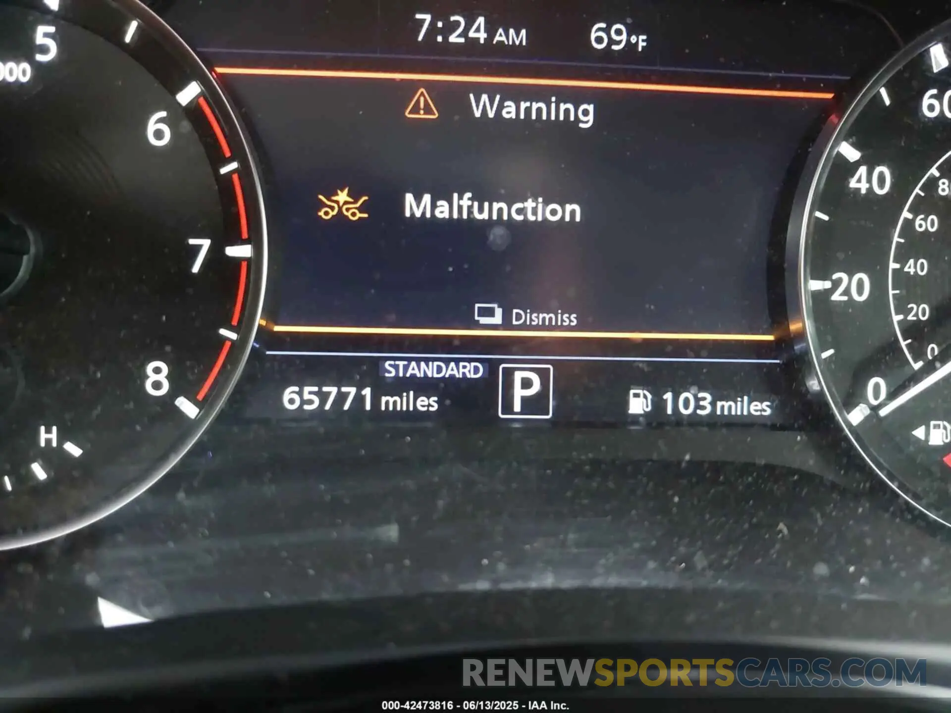 7 Photograph of a damaged car 3PCAJ5M3XKF121741 INFINITI QX50 2019