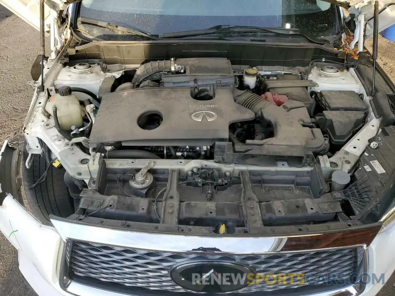 11 Photograph of a damaged car 3PCAJ5M3XKF123473 INFINITI QX50 2019