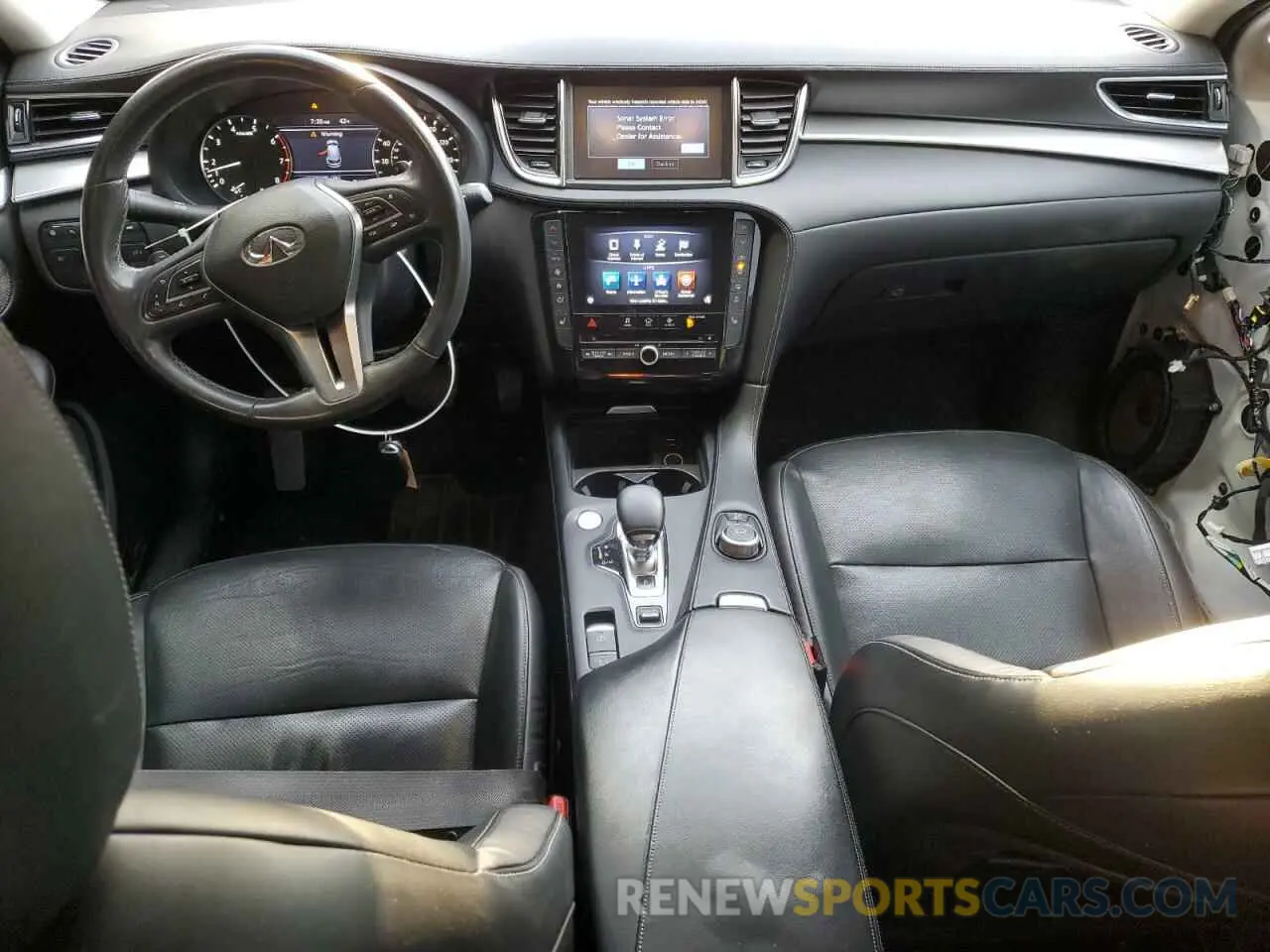 8 Photograph of a damaged car 3PCAJ5M3XKF123473 INFINITI QX50 2019