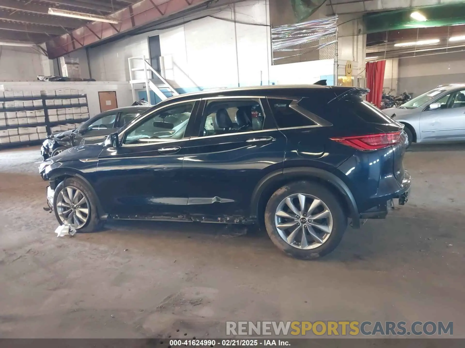 13 Photograph of a damaged car 3PCAJ5M3XKF128219 INFINITI QX50 2019