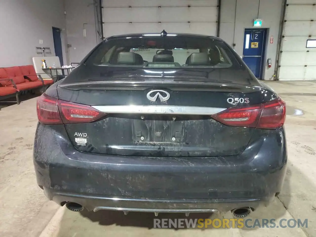 6 Photograph of a damaged car JN1FV7AR8KM830418 INFINITI QX50 2019