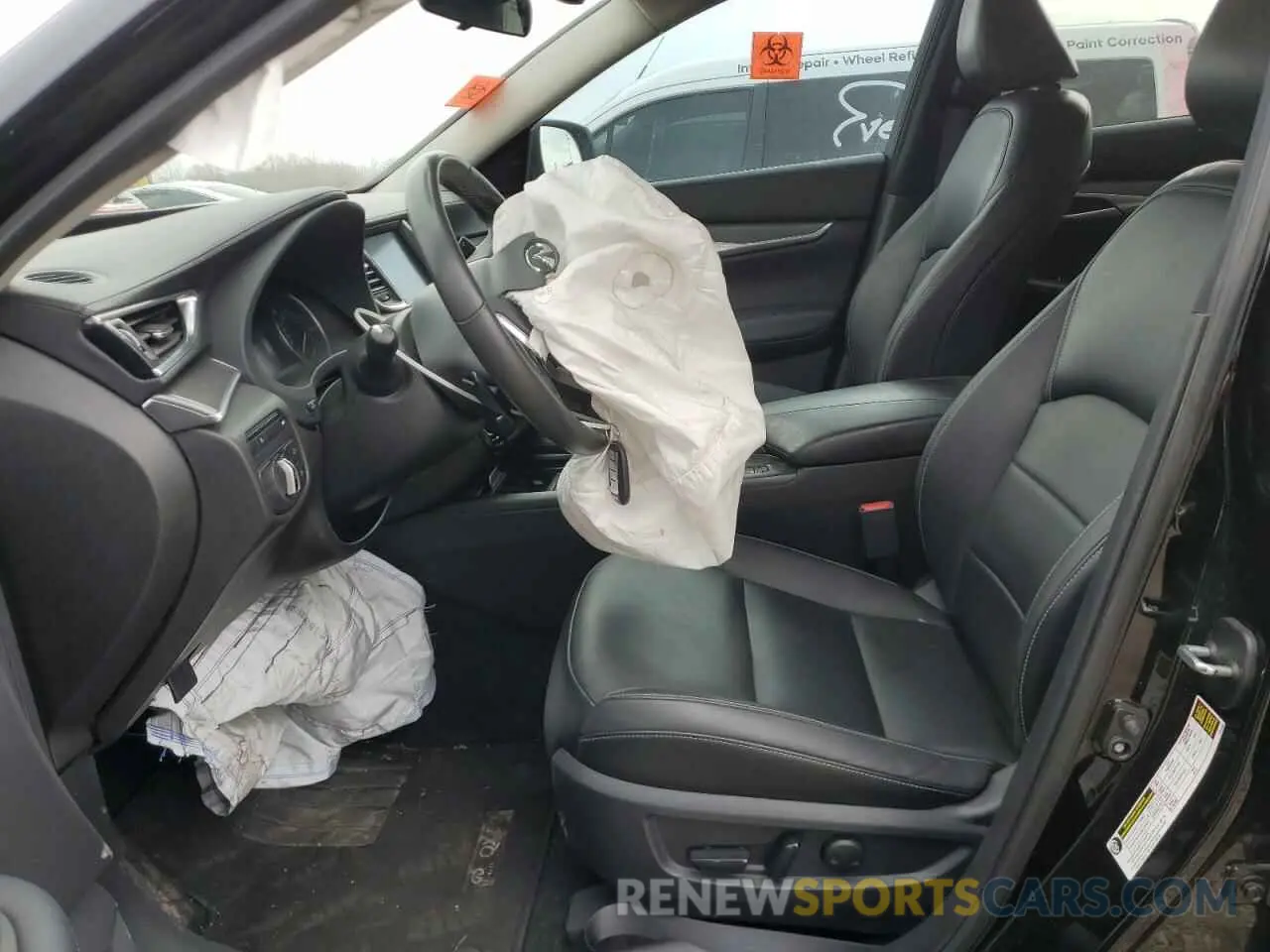 7 Photograph of a damaged car 3PCAJ5M10LF114300 INFINITI QX50 2020