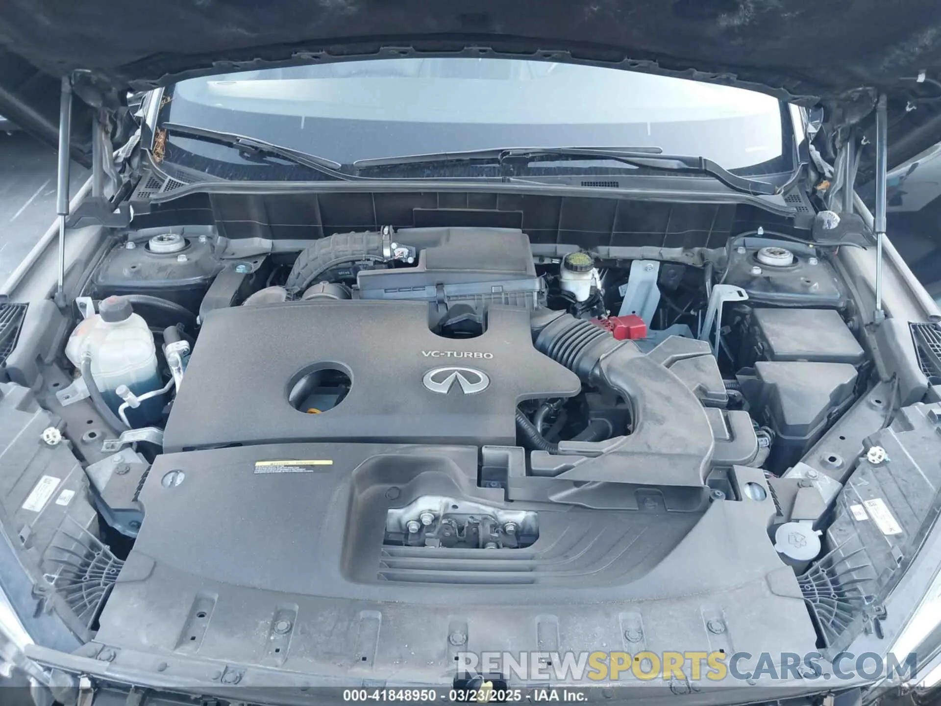 10 Photograph of a damaged car 3PCAJ5M10LF116144 INFINITI QX50 2020