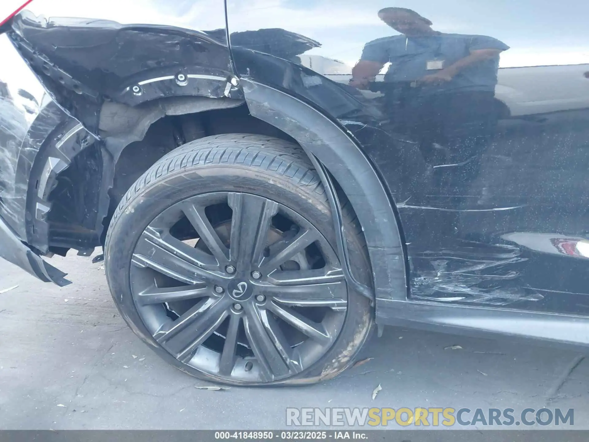 20 Photograph of a damaged car 3PCAJ5M10LF116144 INFINITI QX50 2020