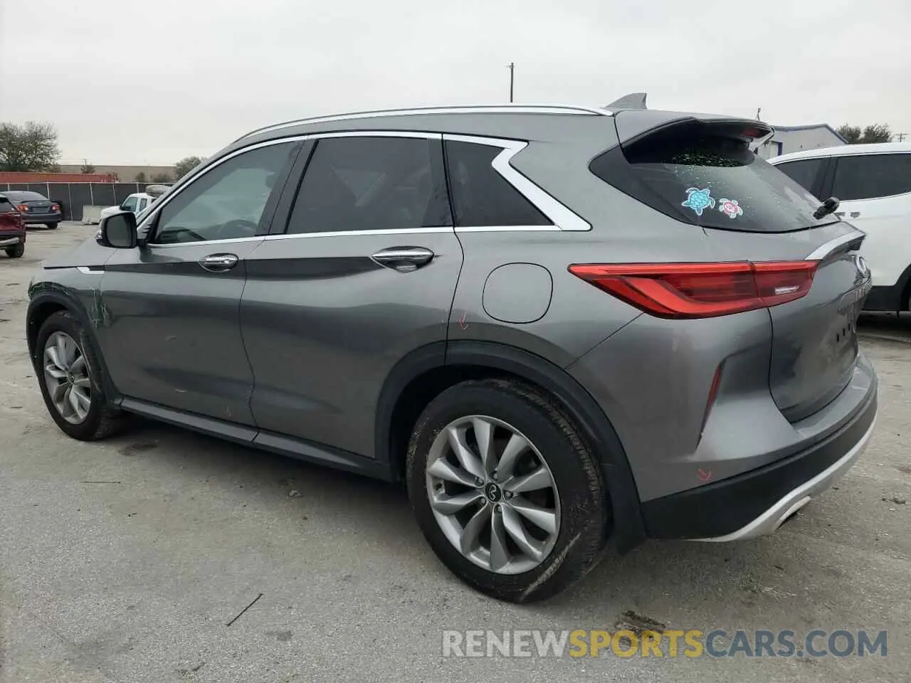 2 Photograph of a damaged car 3PCAJ5M10LF117018 INFINITI QX50 2020