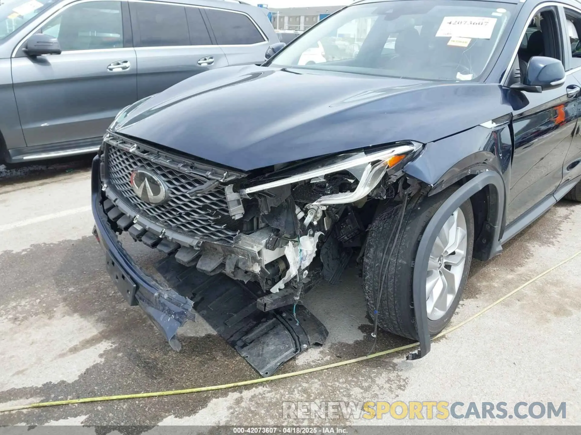 6 Photograph of a damaged car 3PCAJ5M11LF117903 INFINITI QX50 2020