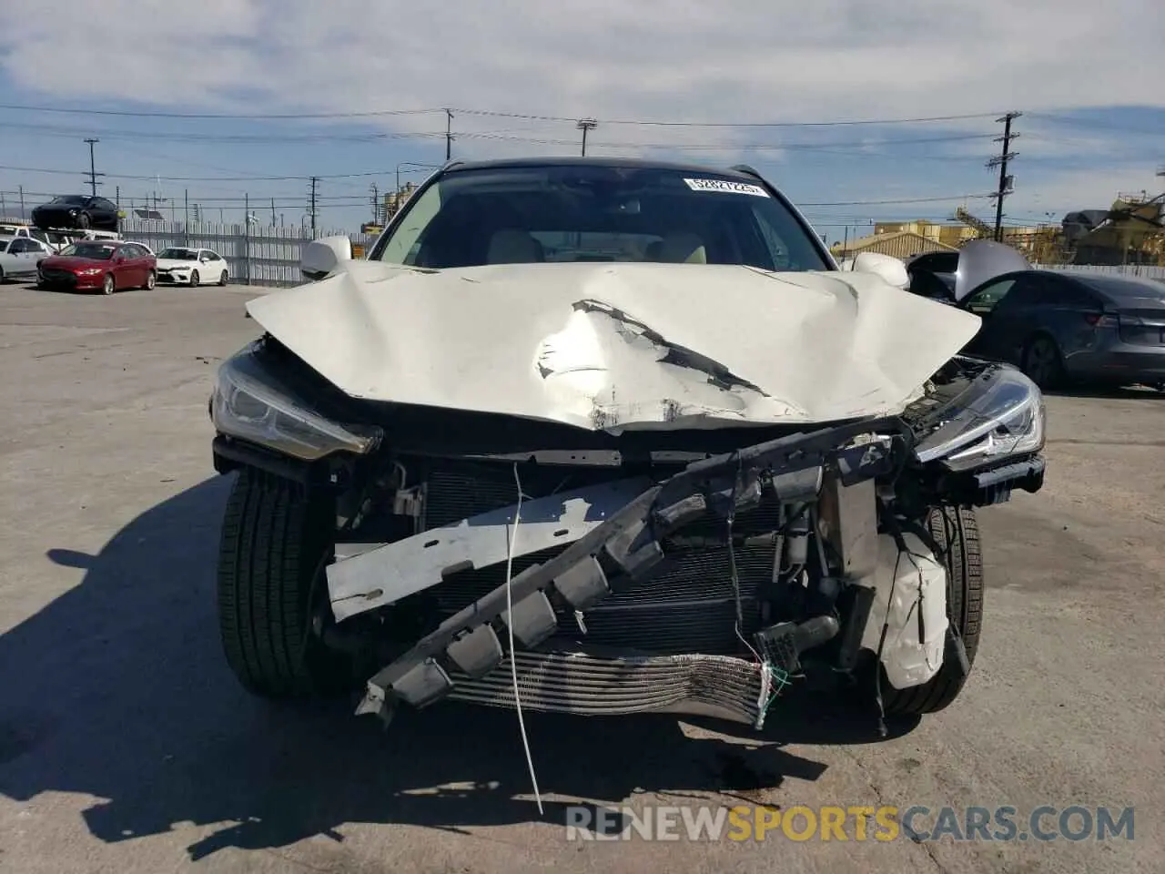 5 Photograph of a damaged car 3PCAJ5M12LF105226 INFINITI QX50 2020