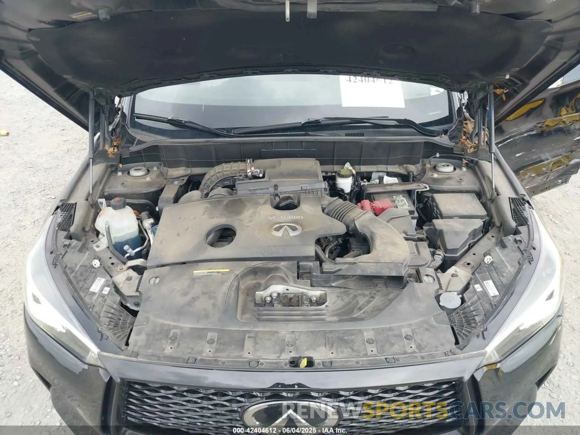 10 Photograph of a damaged car 3PCAJ5M13LF109740 INFINITI QX50 2020