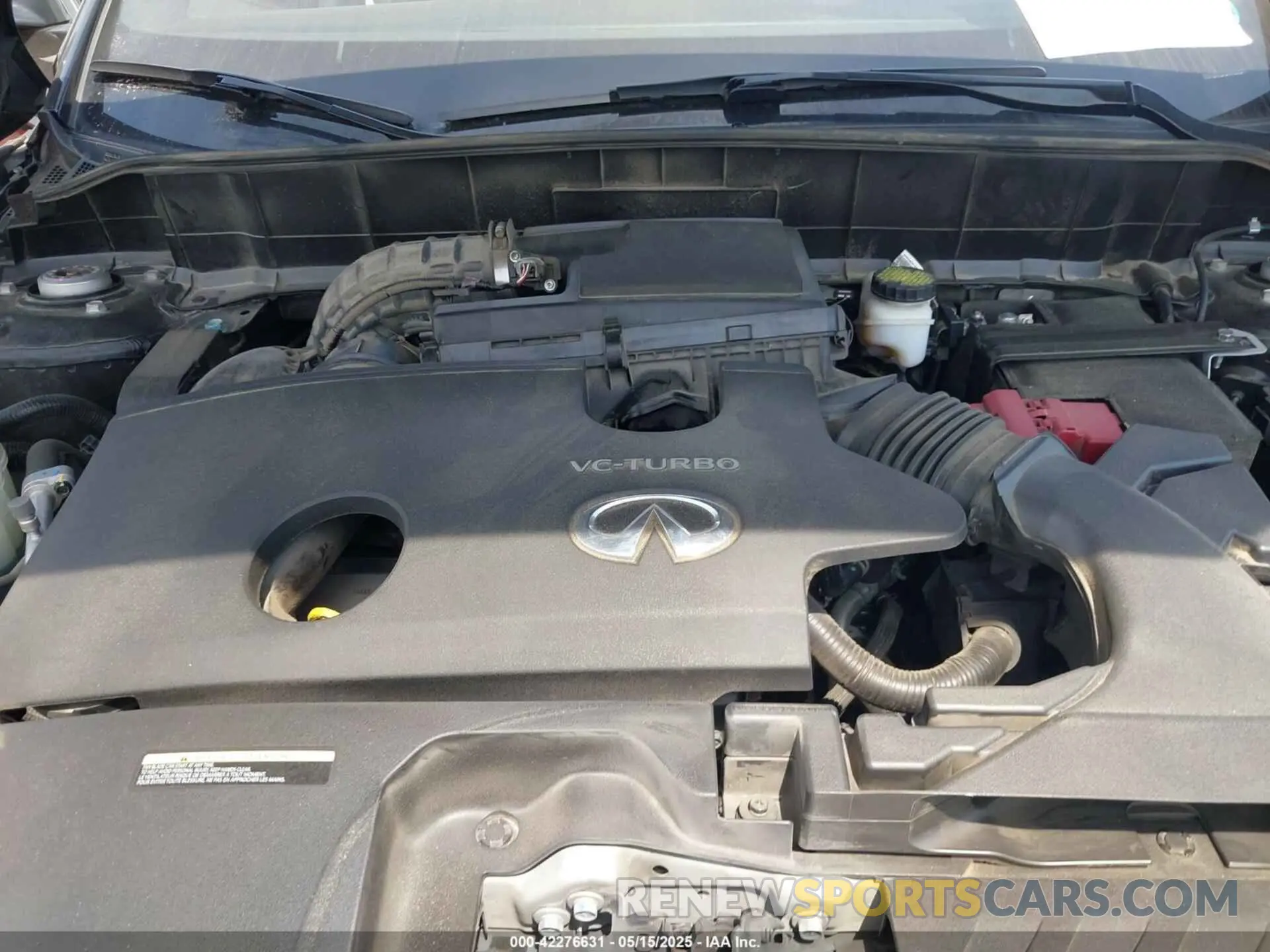 10 Photograph of a damaged car 3PCAJ5M13LF111018 INFINITI QX50 2020
