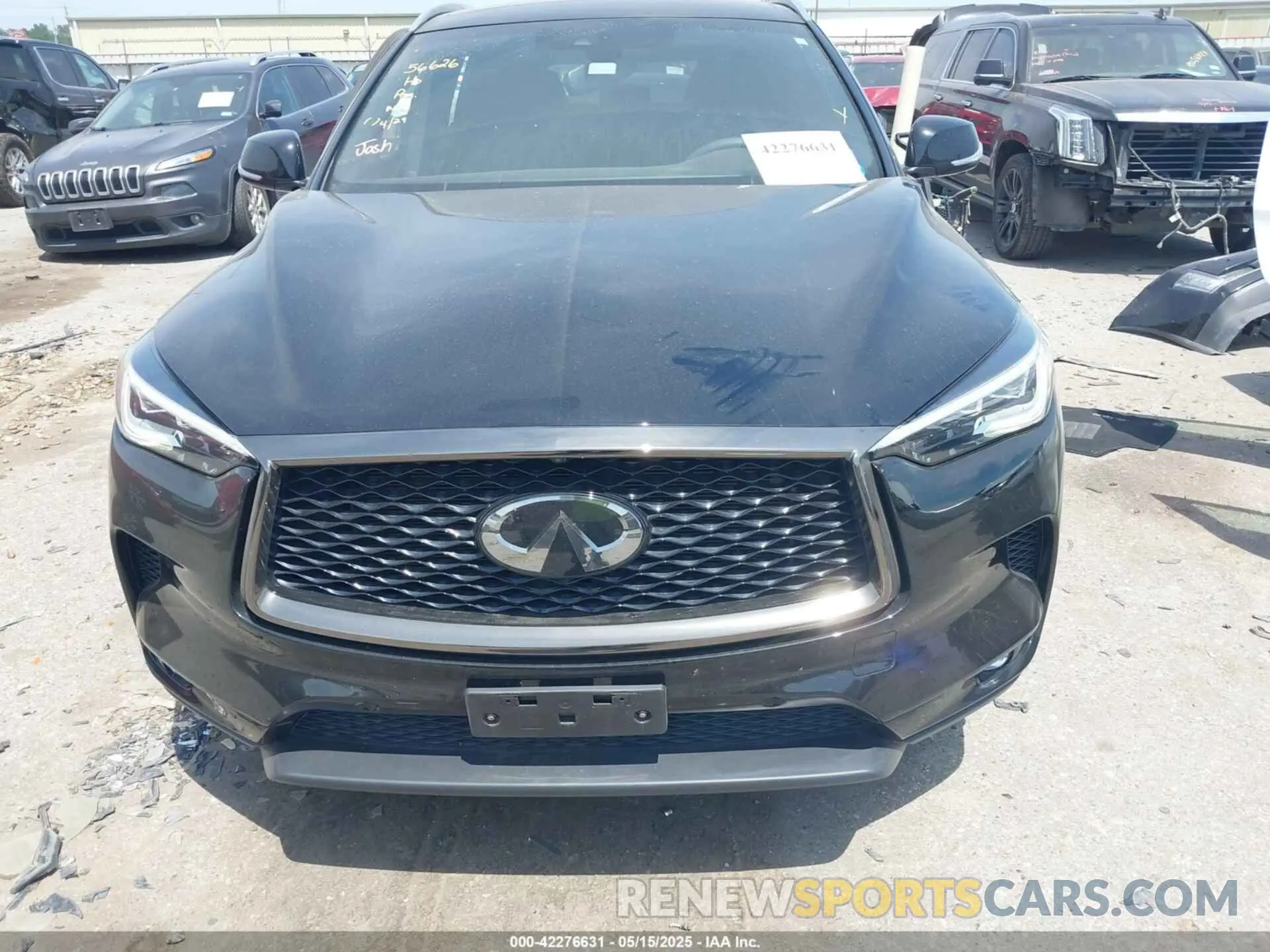 13 Photograph of a damaged car 3PCAJ5M13LF111018 INFINITI QX50 2020