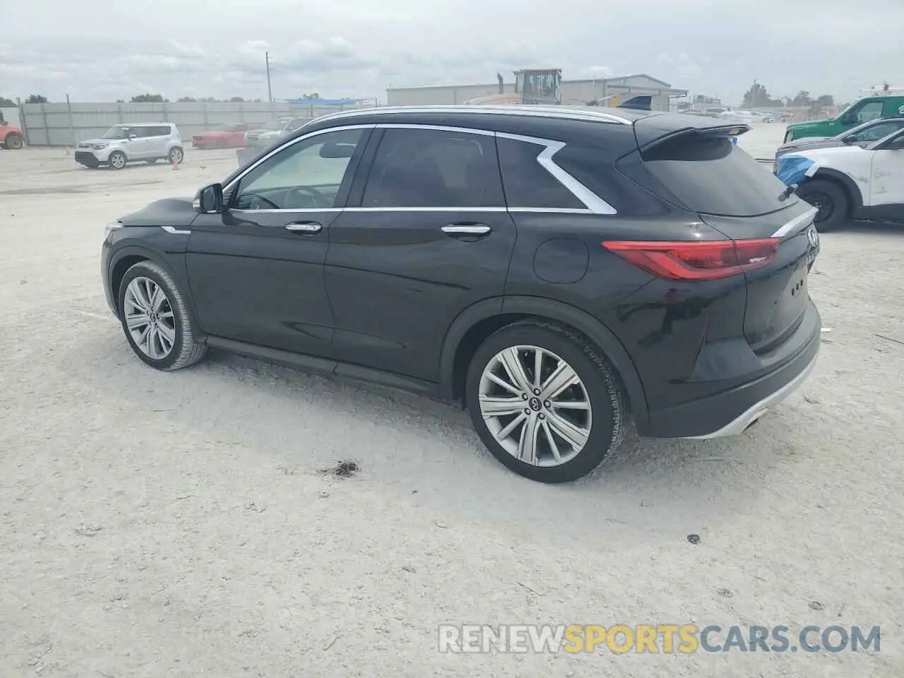 2 Photograph of a damaged car 3PCAJ5M13LF112119 INFINITI QX50 2020
