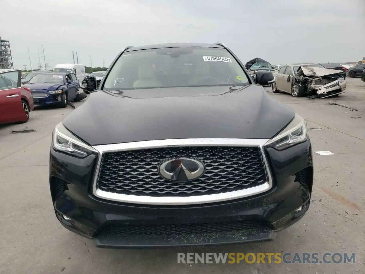 5 Photograph of a damaged car 3PCAJ5M14LF102151 INFINITI QX50 2020