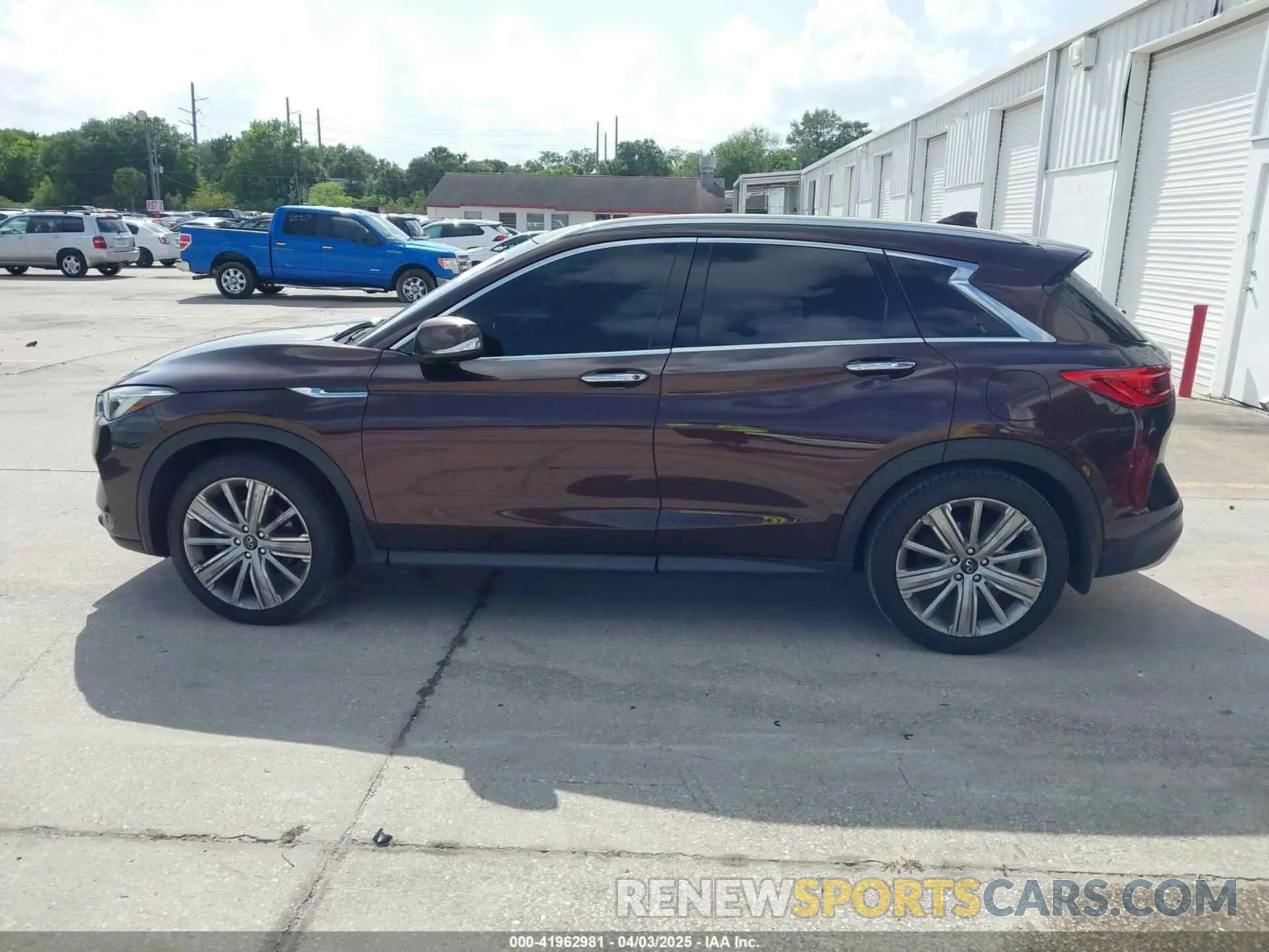 13 Photograph of a damaged car 3PCAJ5M15LF100778 INFINITI QX50 2020