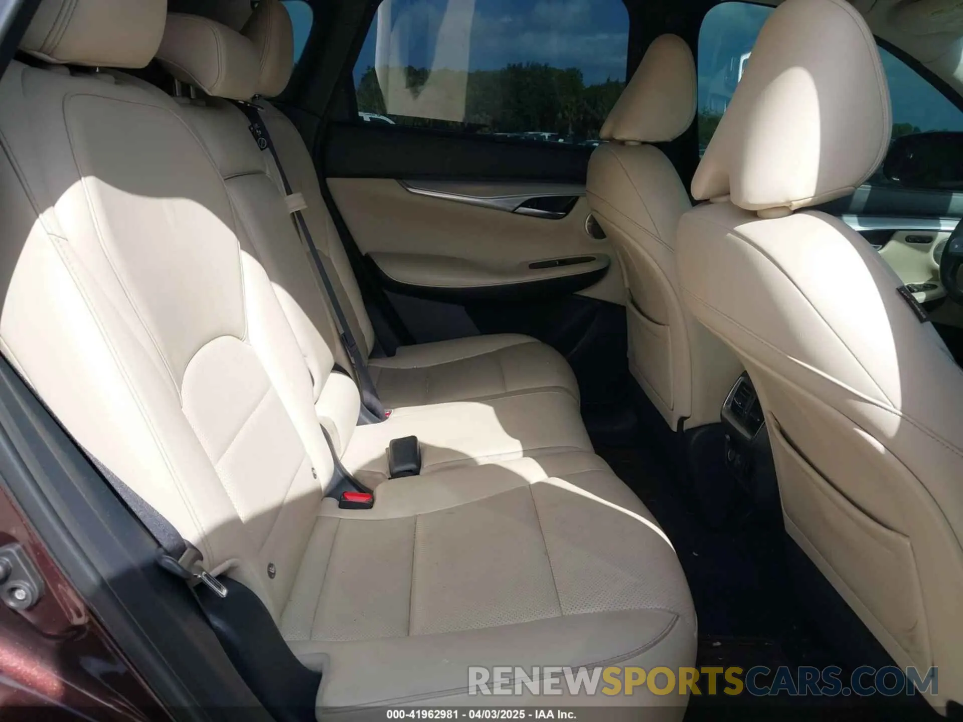 8 Photograph of a damaged car 3PCAJ5M15LF100778 INFINITI QX50 2020