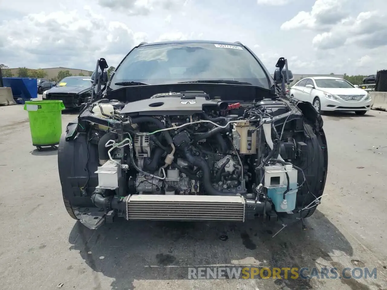 5 Photograph of a damaged car 3PCAJ5M15LF110663 INFINITI QX50 2020